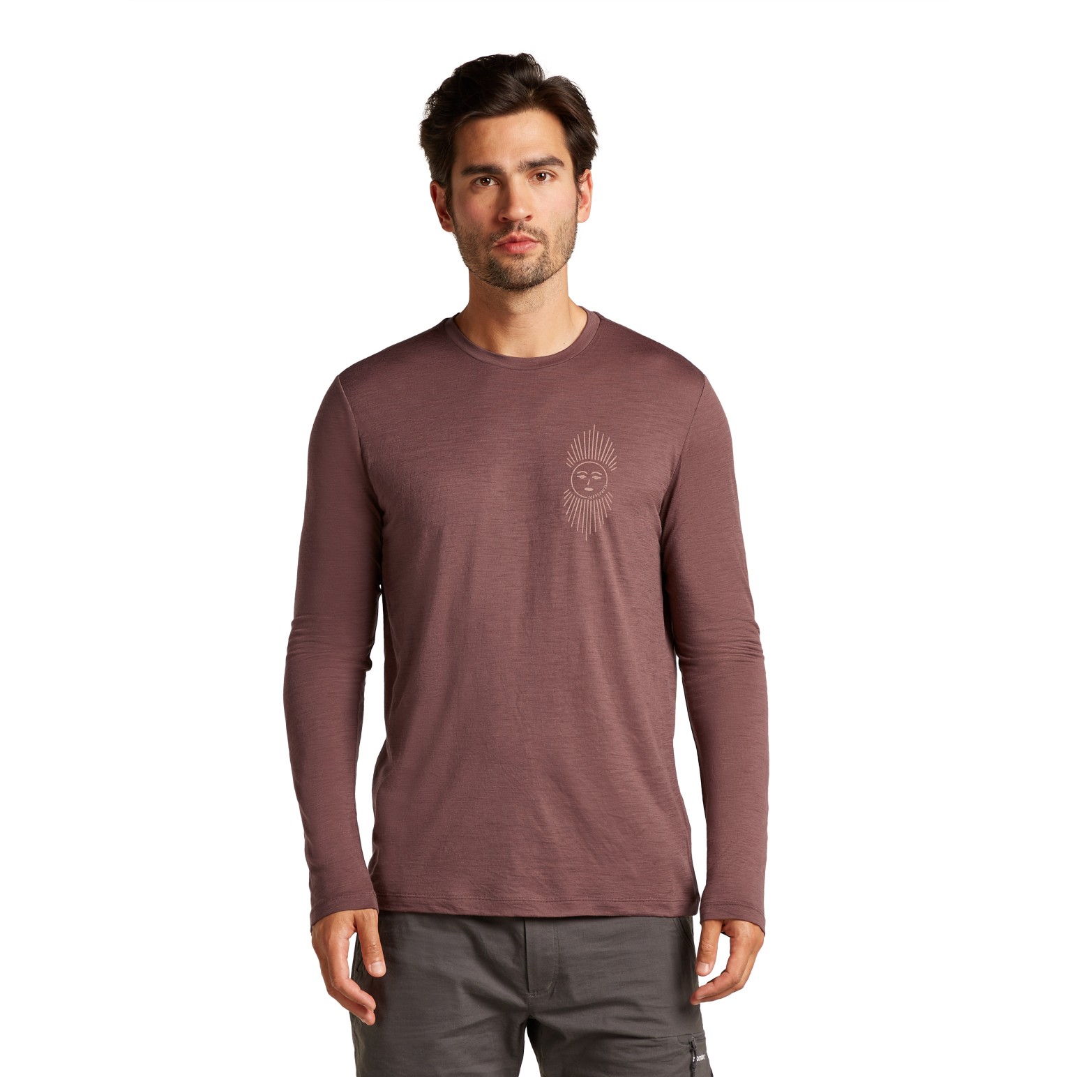 Icebreaker M Merino 150 Tech Lite LS Tee IB Solar