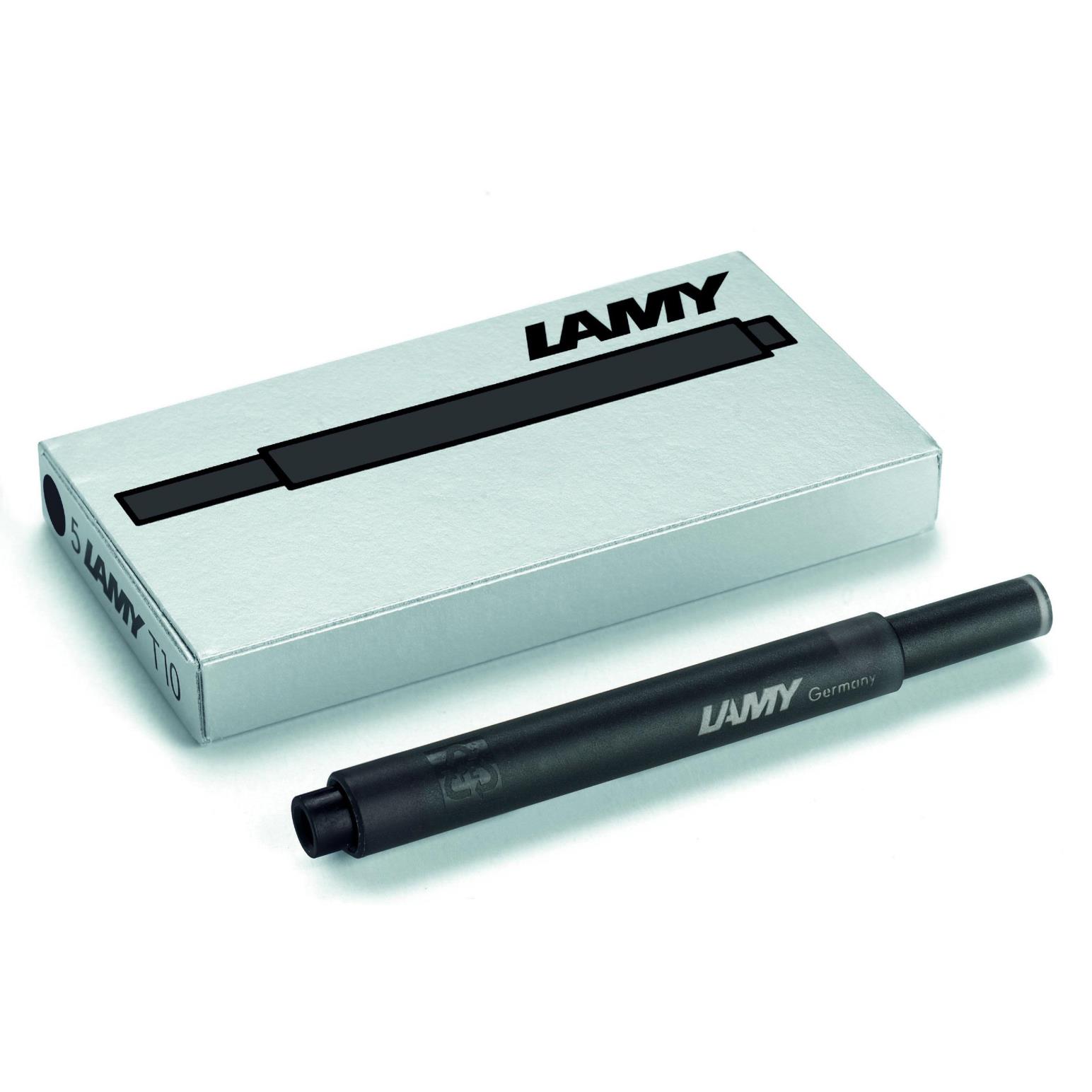 LAMY T10 Ink Cartridges (Pk 5) Black