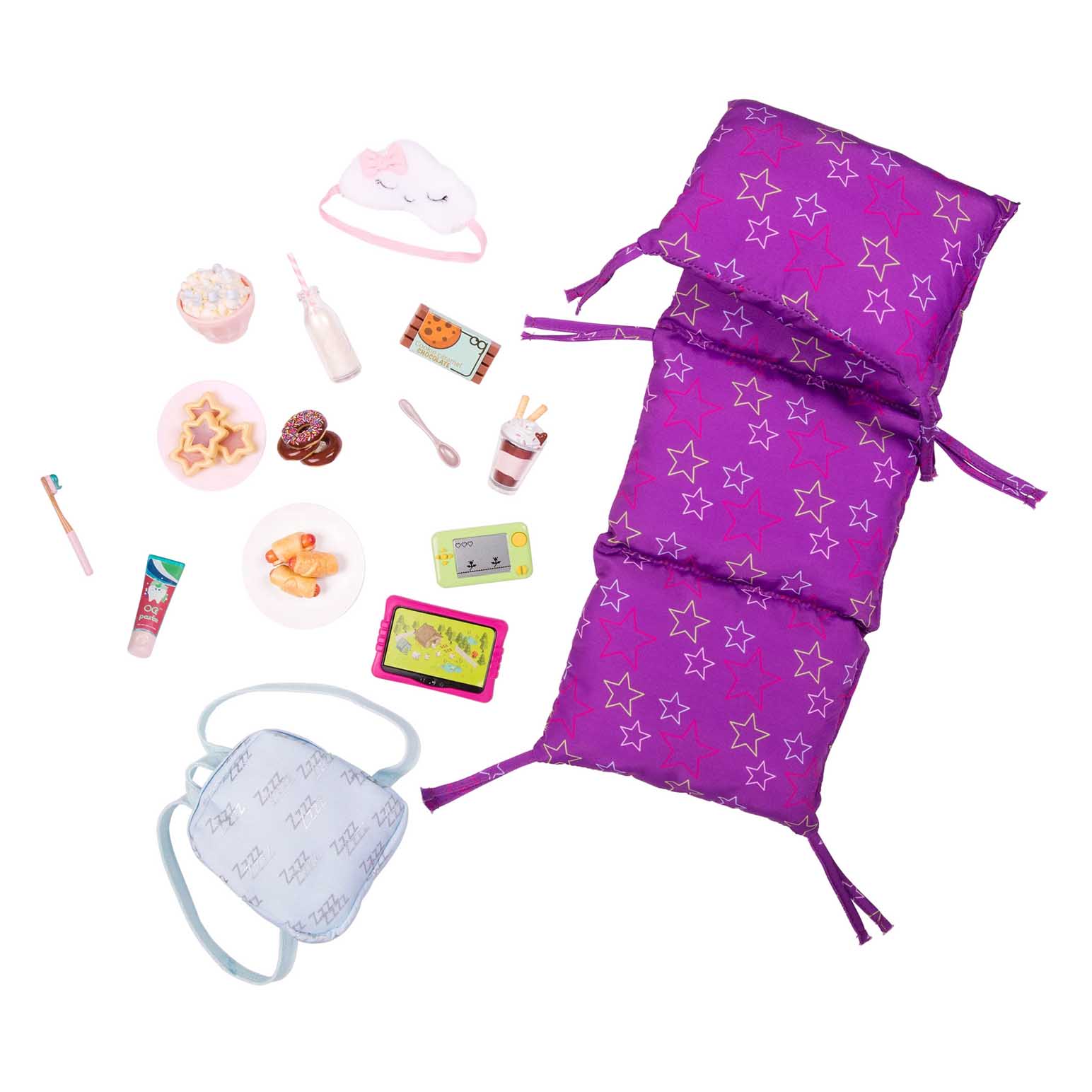 Our Generation Dolls Deluxe Accessory Set - Sleepover Party