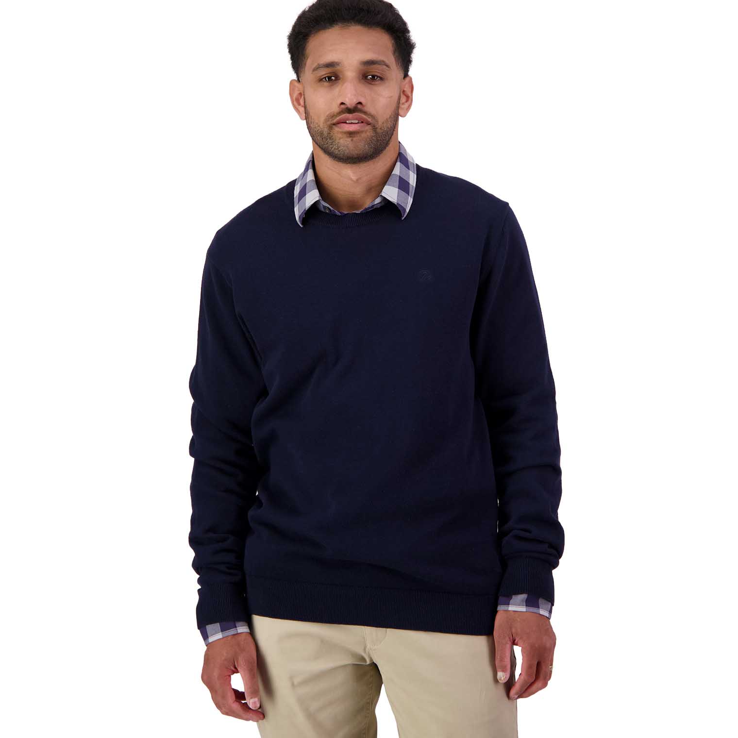 Swanndri Fundamentals Cotton Knit Crew