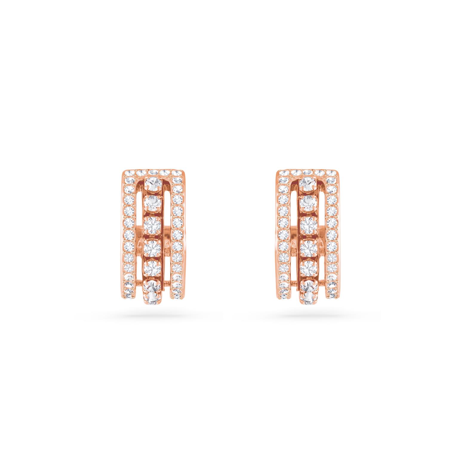 Swarovski Hyperbola Hoop Earrings