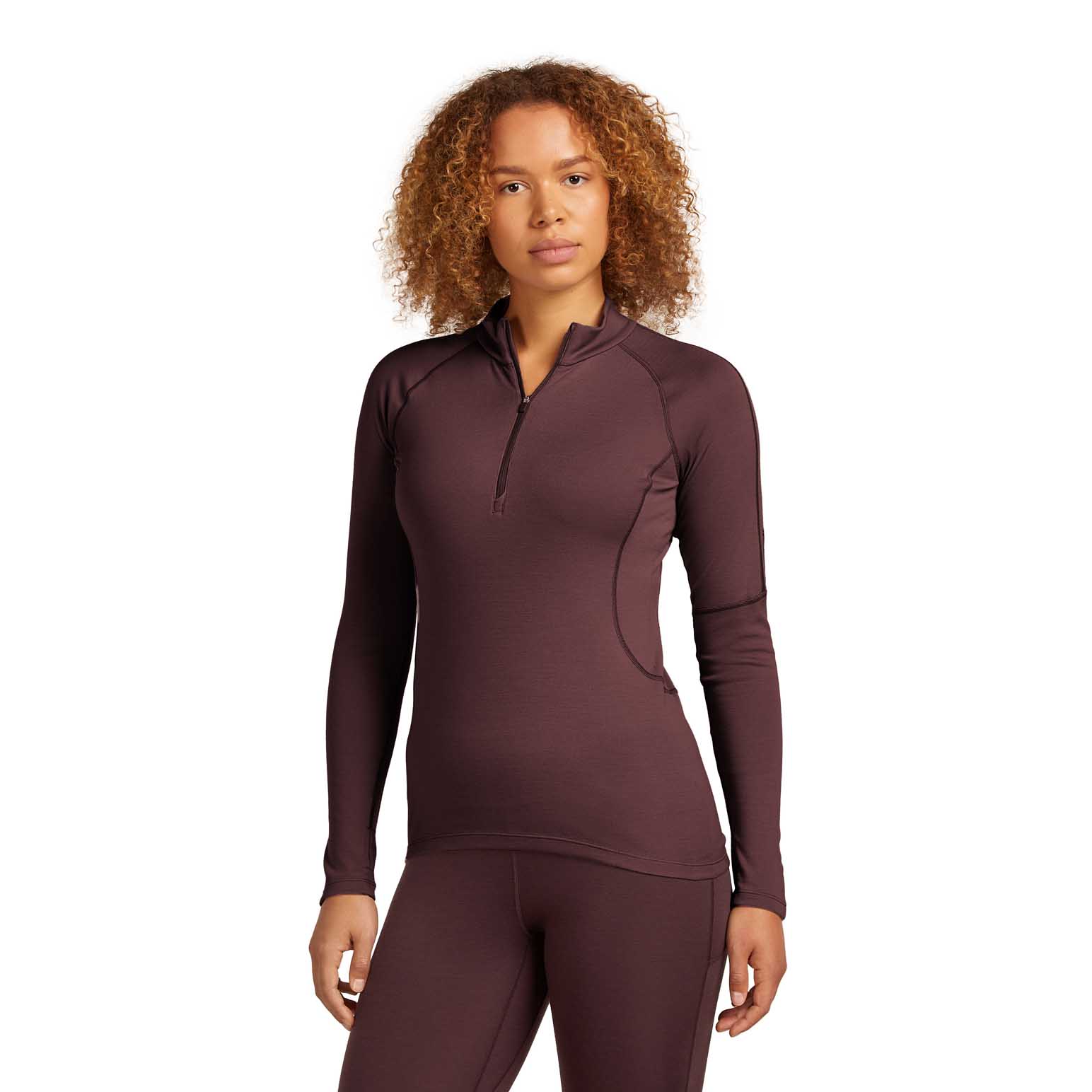 Icebreaker W 300 MerinoFine Polar LS Half Zip