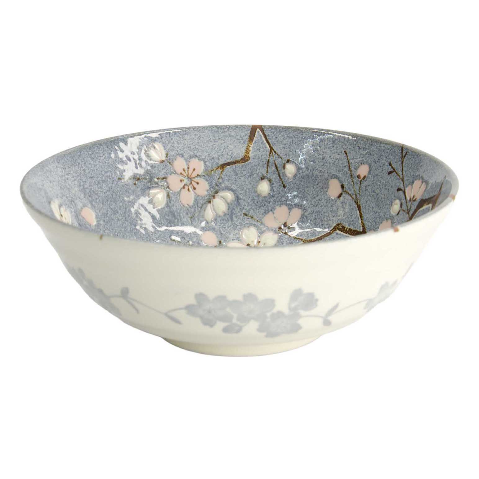 Tokyo Design Studio Fujisakura Ramen Bowl 21x7.5cm Grey
