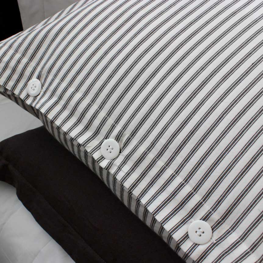 Seneca Classic Ticking Euro Pillowcase