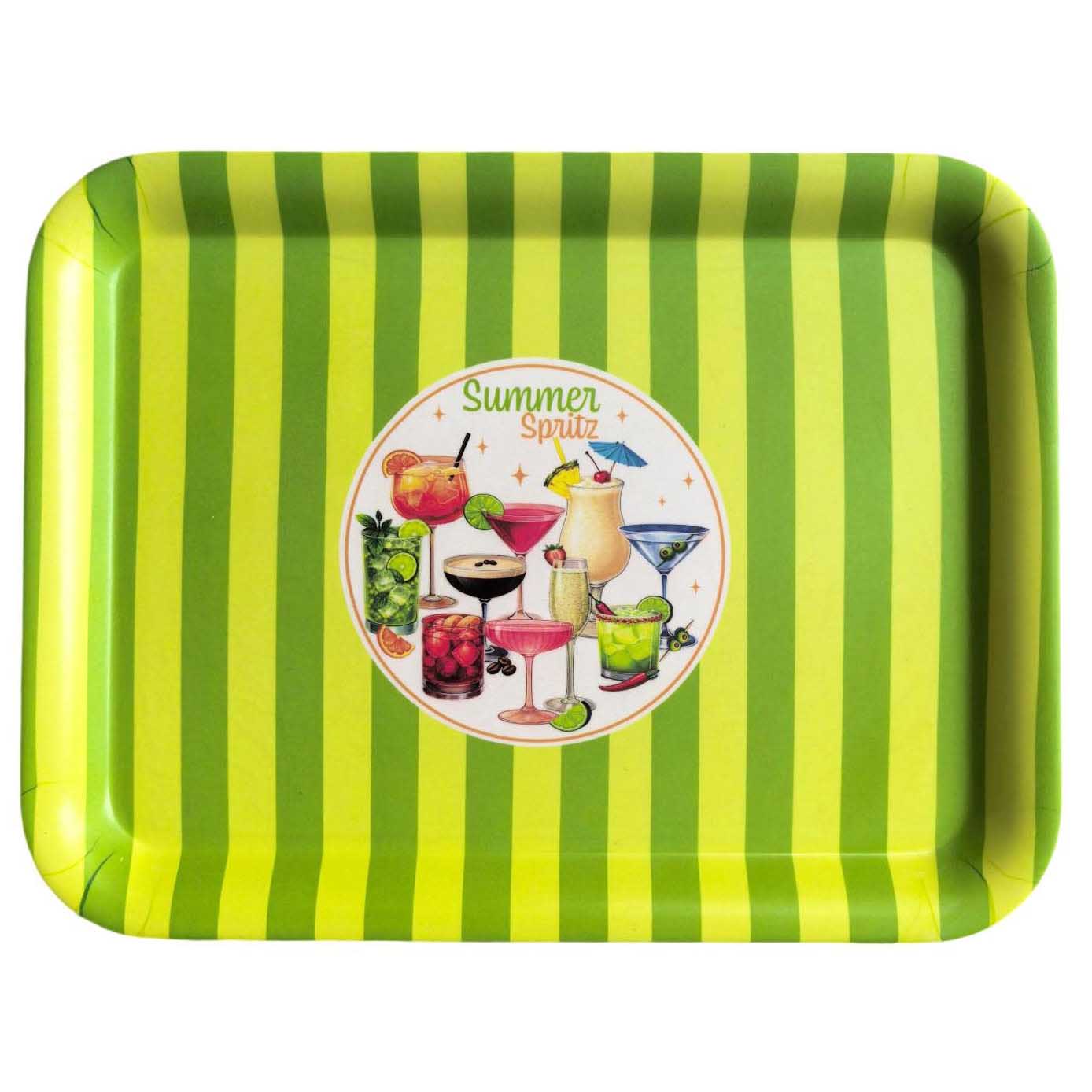 Urban Products Summer Spritz Tray Green 33cm