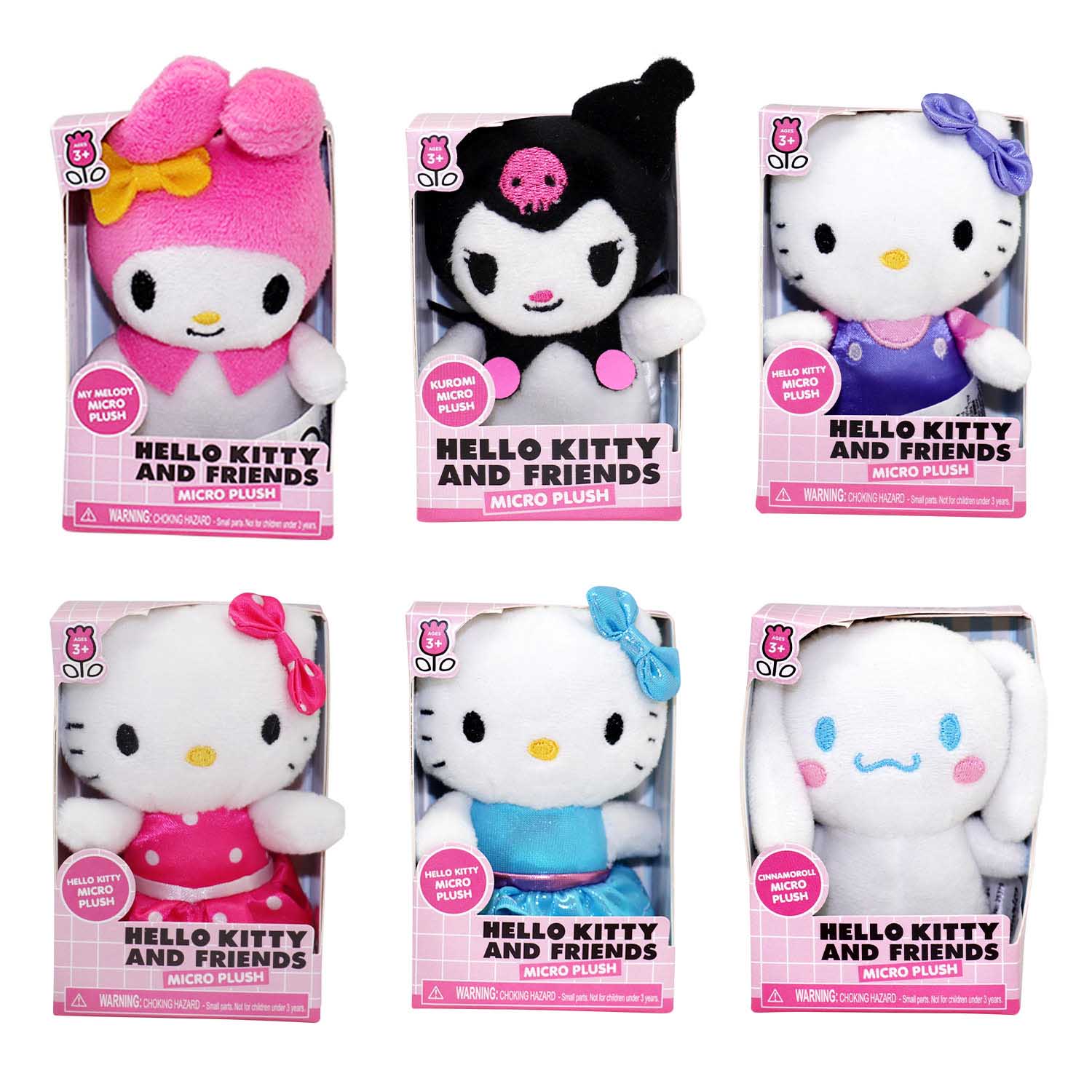 Hello Kitty 3" Micro Plush (Assorted)