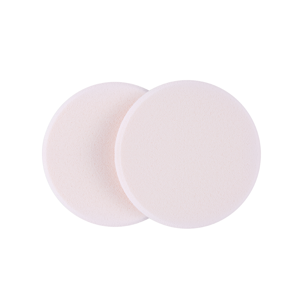 QVS Round Foundation Sponges Pack of 2