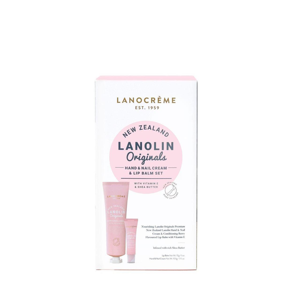 Lanocreme Hand Cream & Lip Balm Set 100g + 10g
