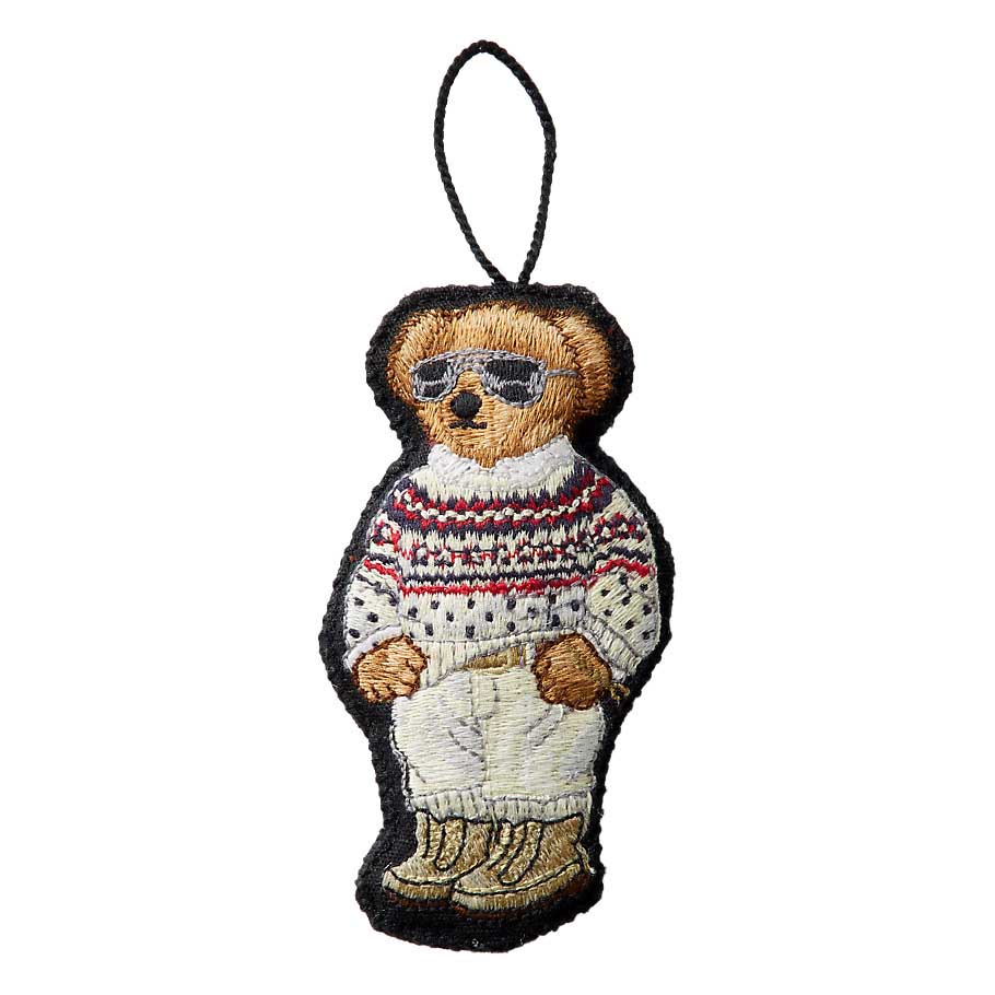 Polo Ralph Lauren Fair Isle Polo Bear Ornament
