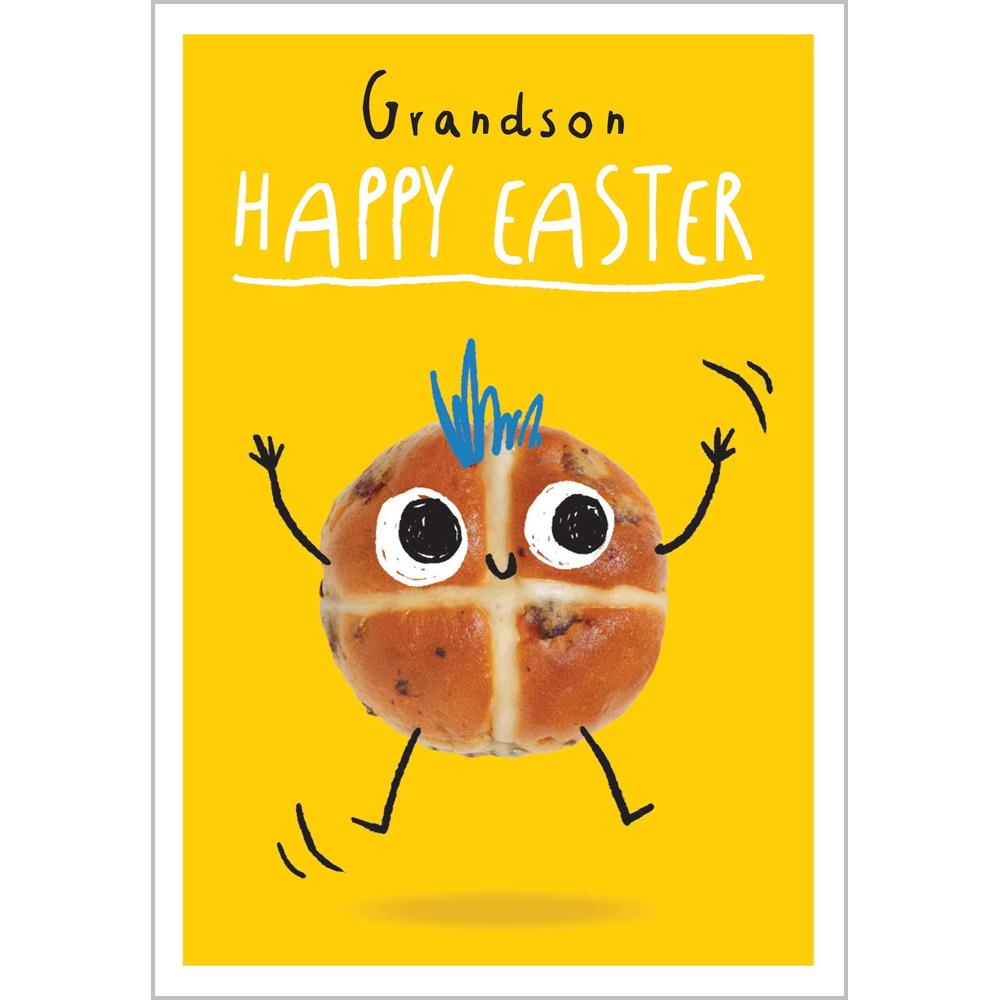Image Gallery Hotcross Bun Grandson Easter Card