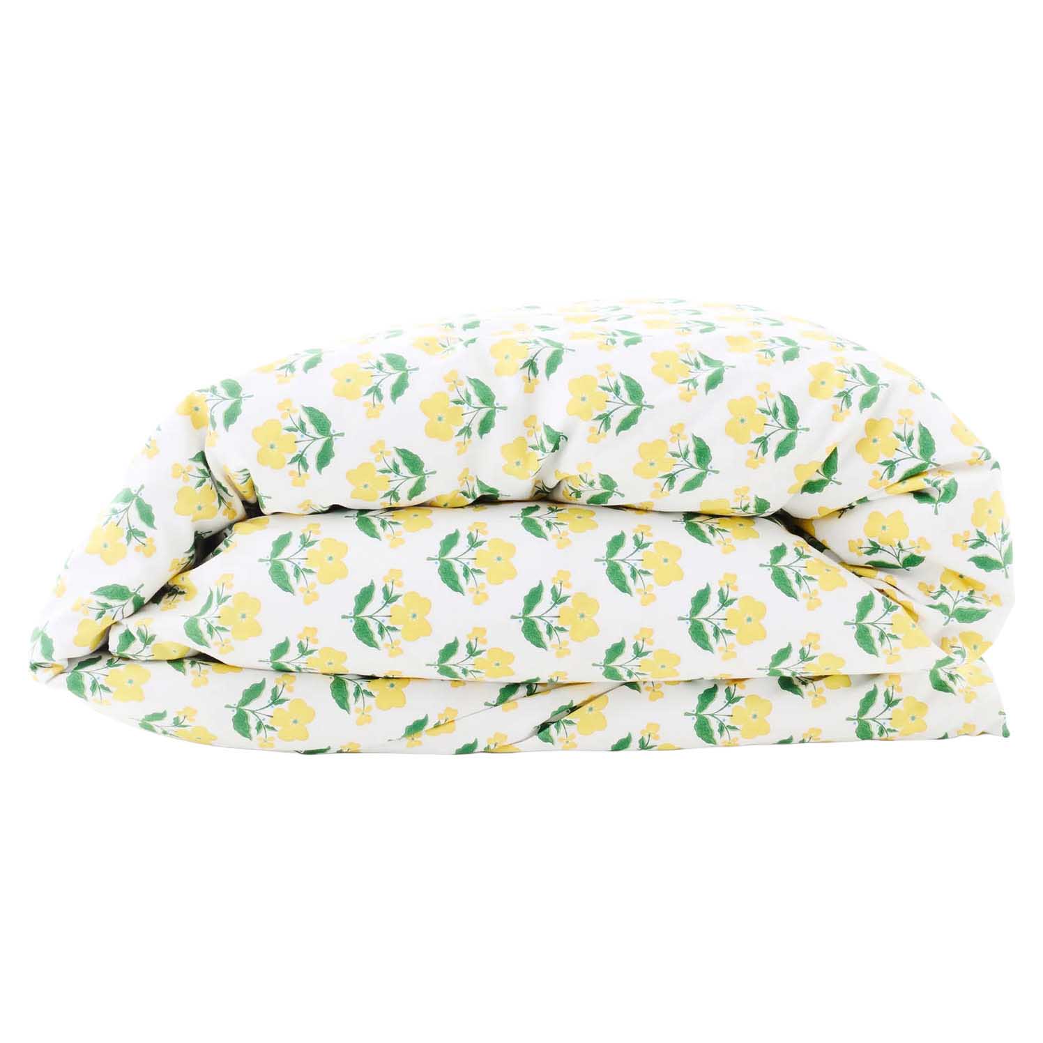 Kip&Co X Anna Spiro Indian Summer Yellow Organic Cotton Quilt Cover