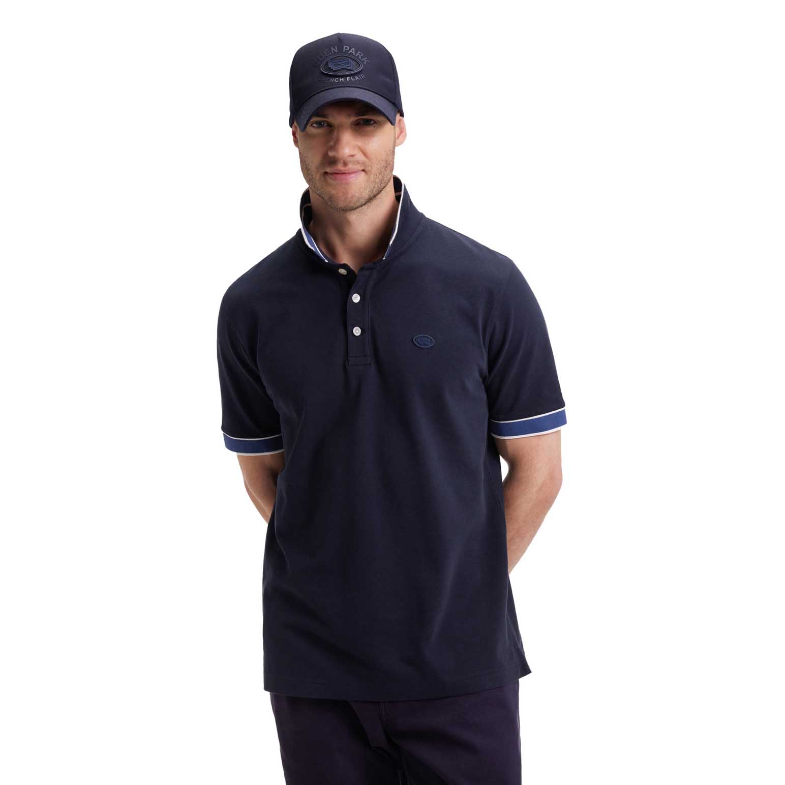 Eden Park Paris Short Sleeve Polo