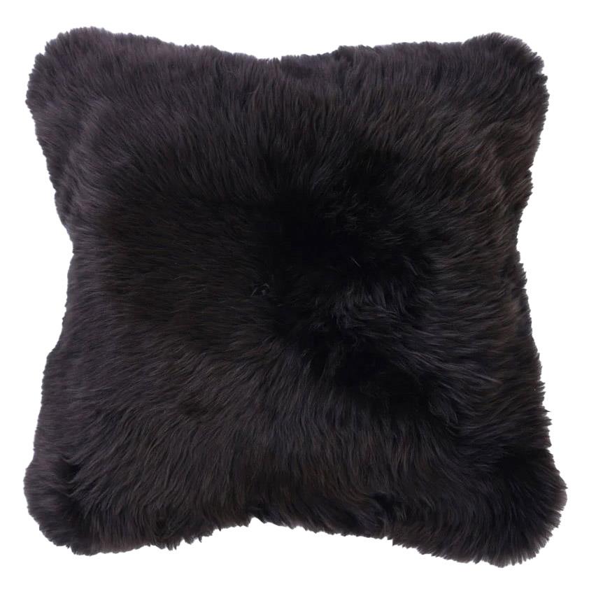 MM Linen NZ Wool Sheepskin Cushion 50x50