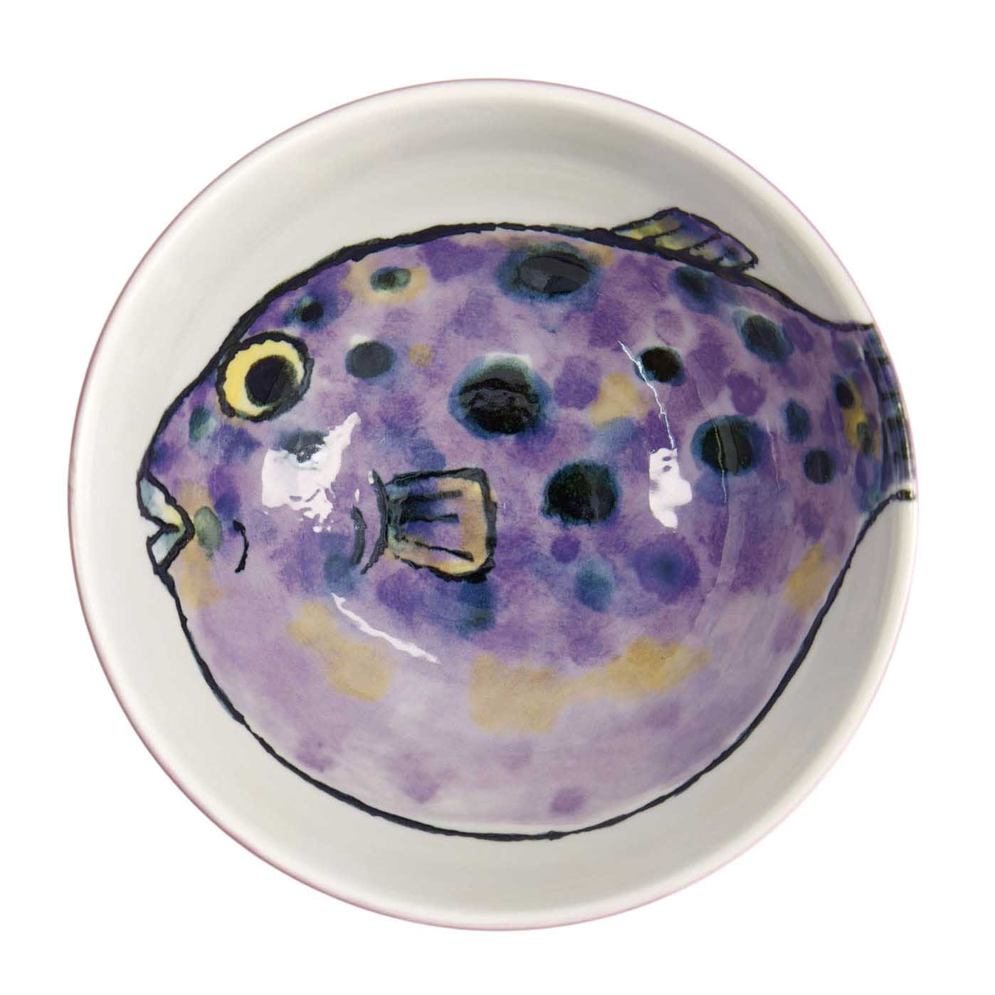 Tokyo Design Studio Seafood Bowl 13x7cm Fugu Purple