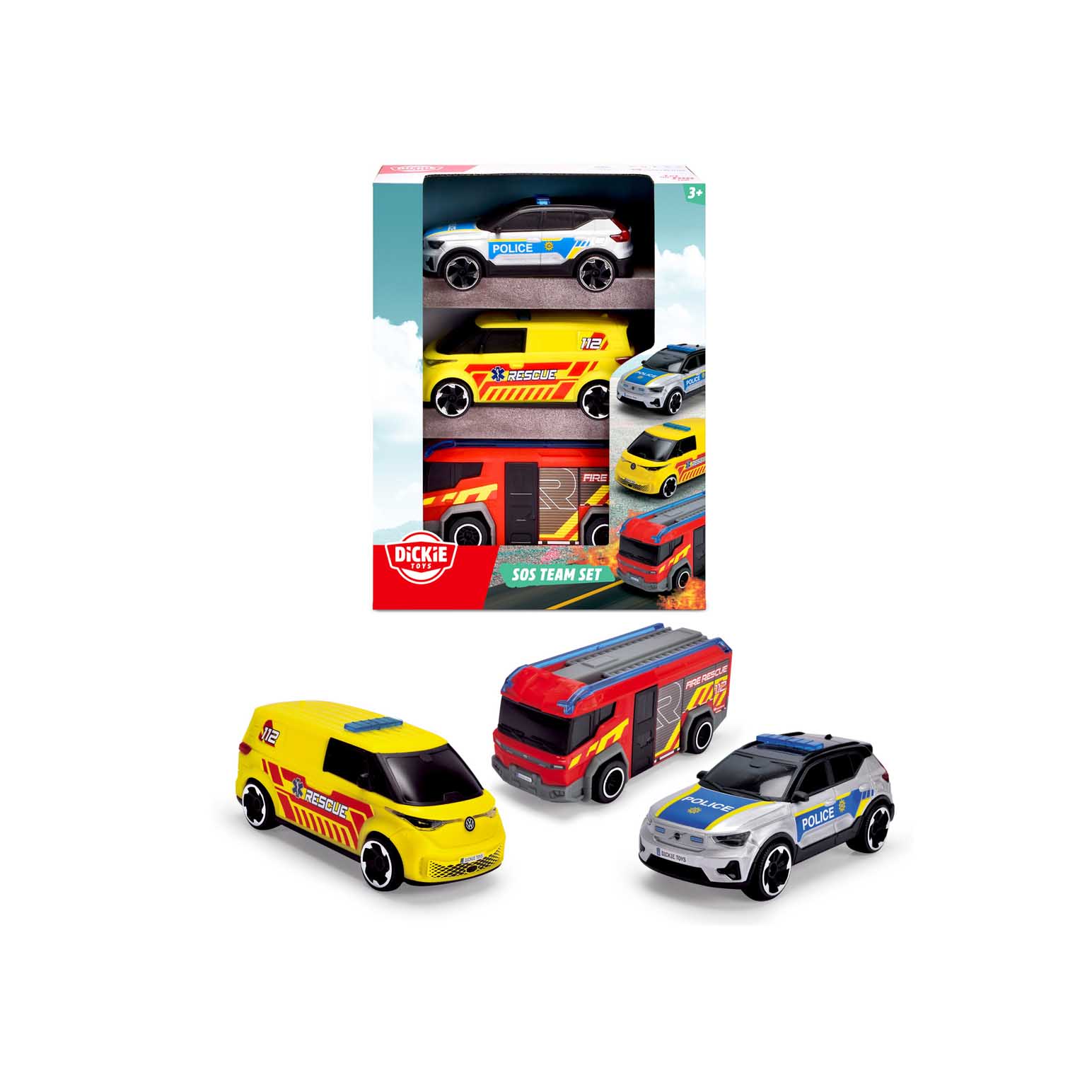 Dickie Toys Sos Team