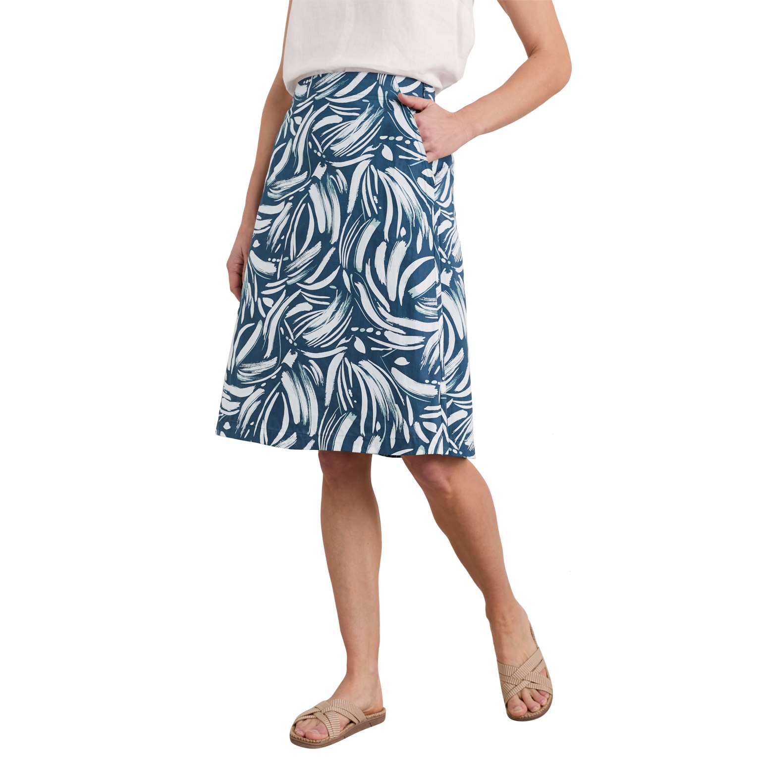 Seasalt Cornwall Paint Pot Skirt Dune Marks Pool