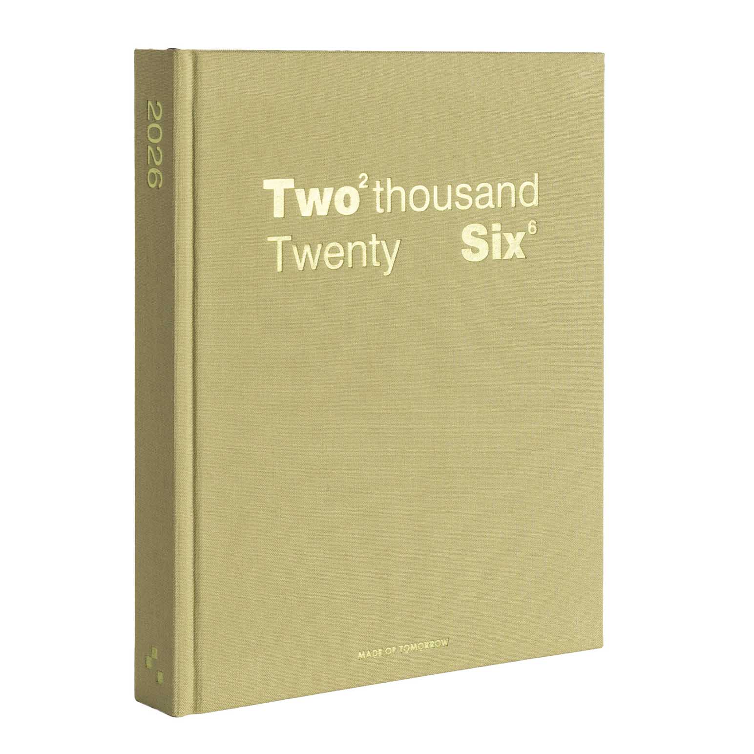 Made of Tomorrow 2026 Grand Daily Diary Classic - Matcha