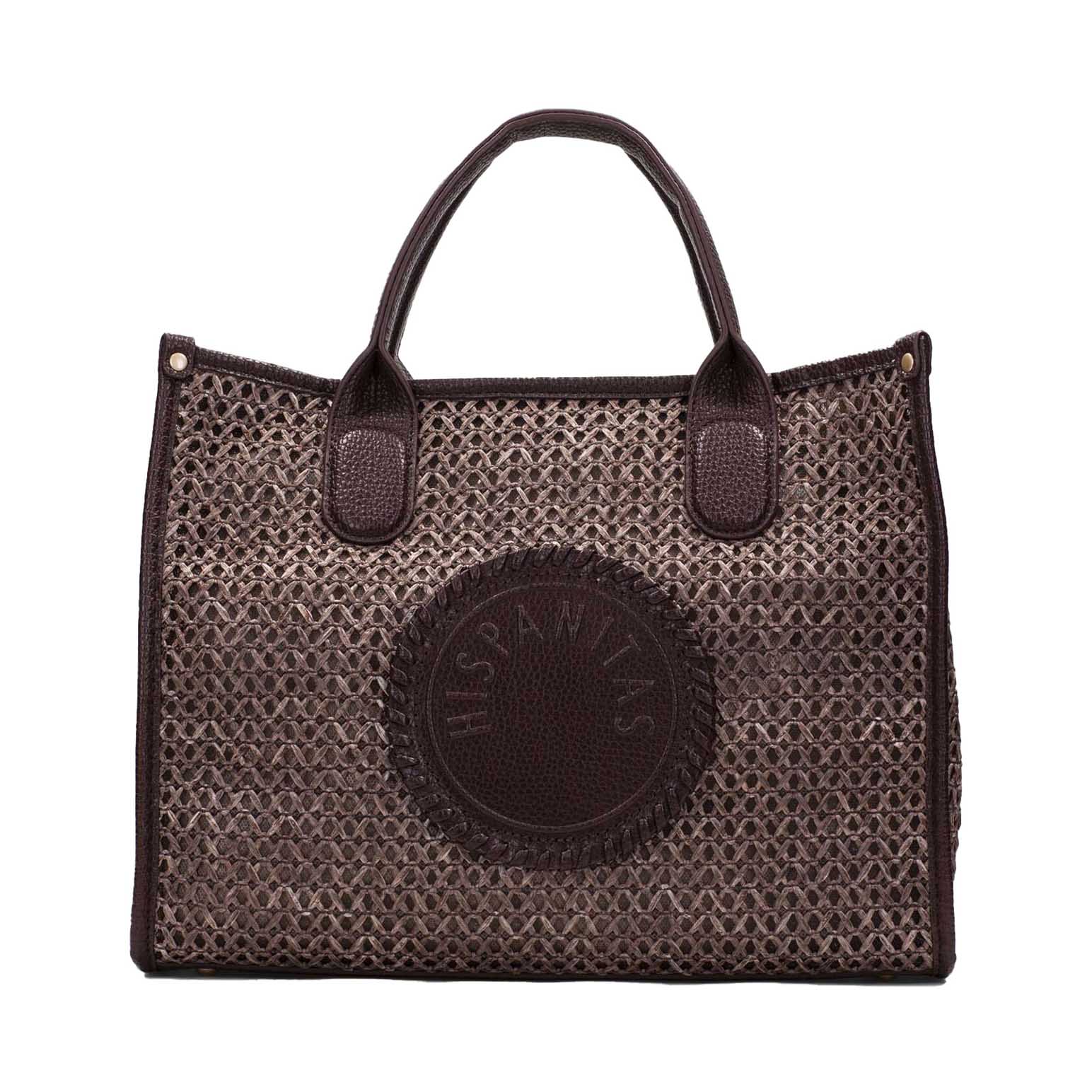 Hispanitas Bolsos Marrakech Raffia Shopper Bag