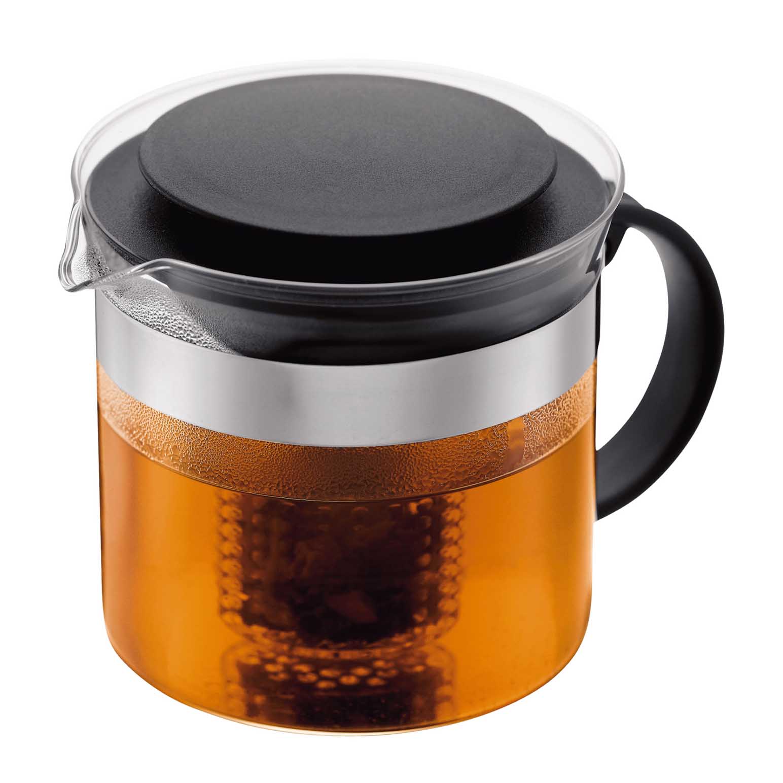 Bodum Bistro Nouveau Tea Pot 1L 34oz - Black