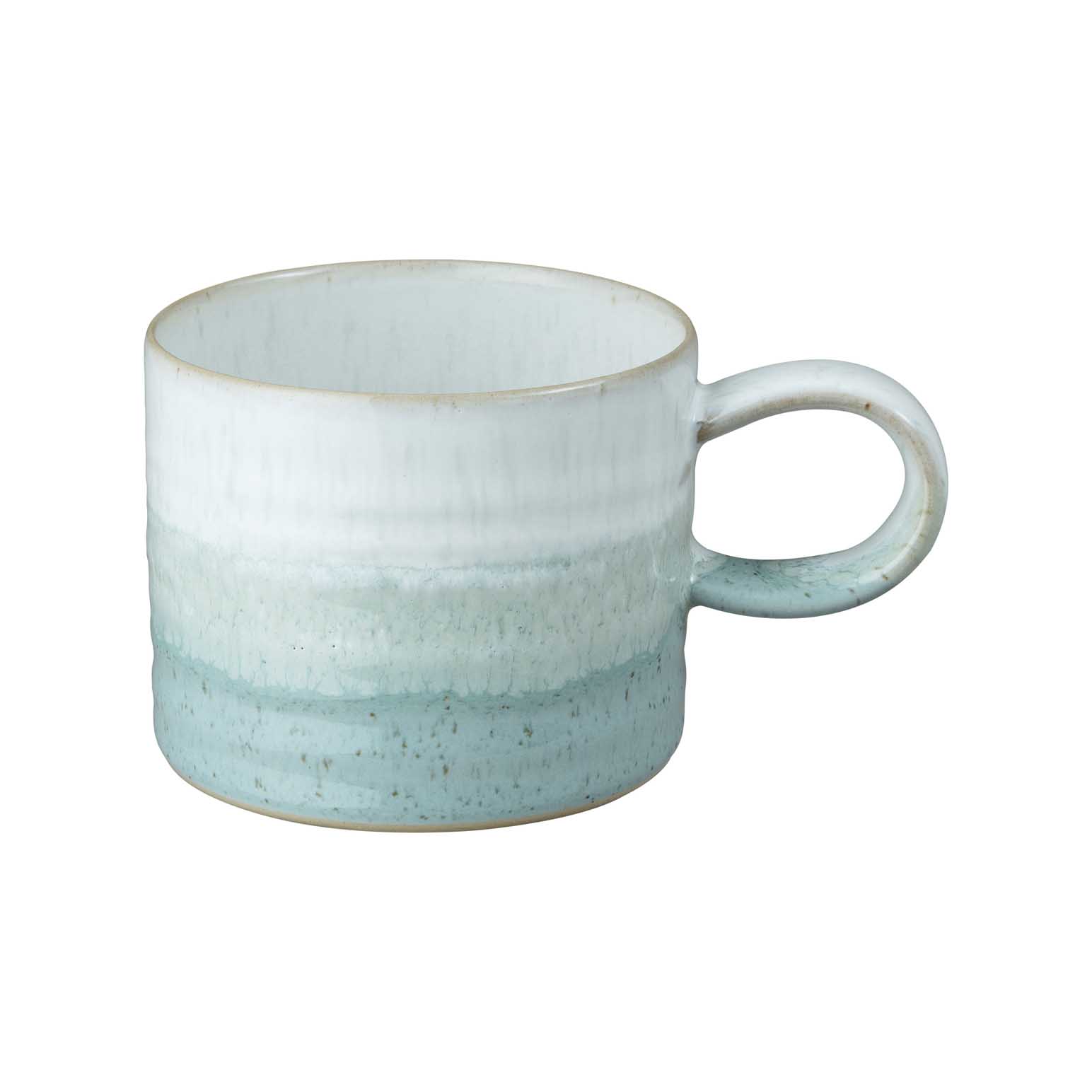 Denby Kiln Pastels Green Small Ridged Mug