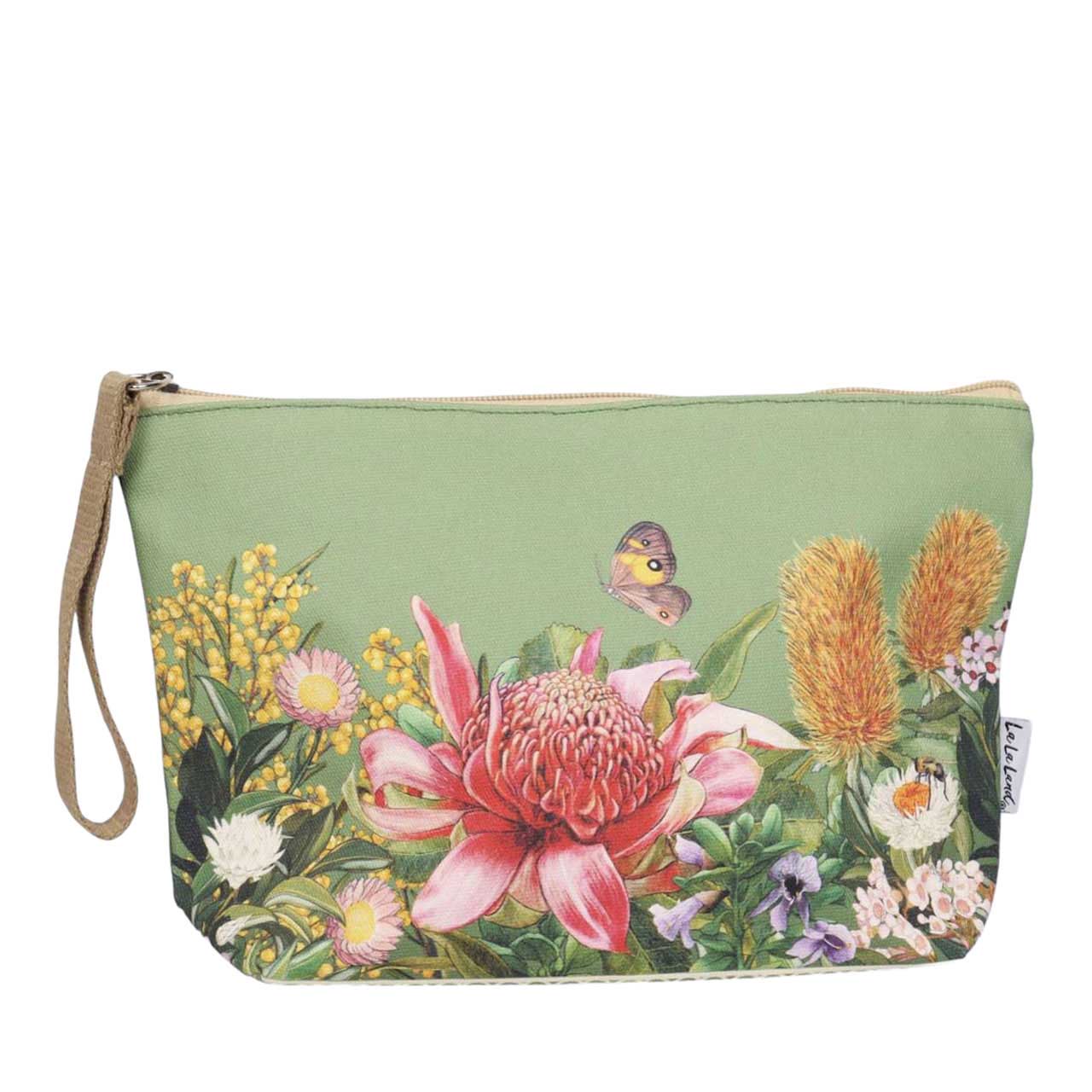 LaLaLand Botanical Blooms Travel Pouch