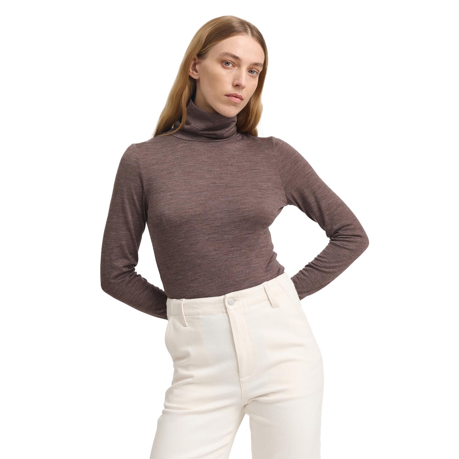 Toorallie Turtle Neck Merino Tee