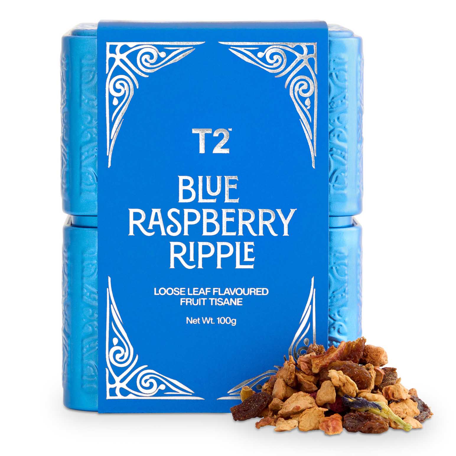 T2 Blue Raspberry Ripple 100g Loose Leaf Feature Tin