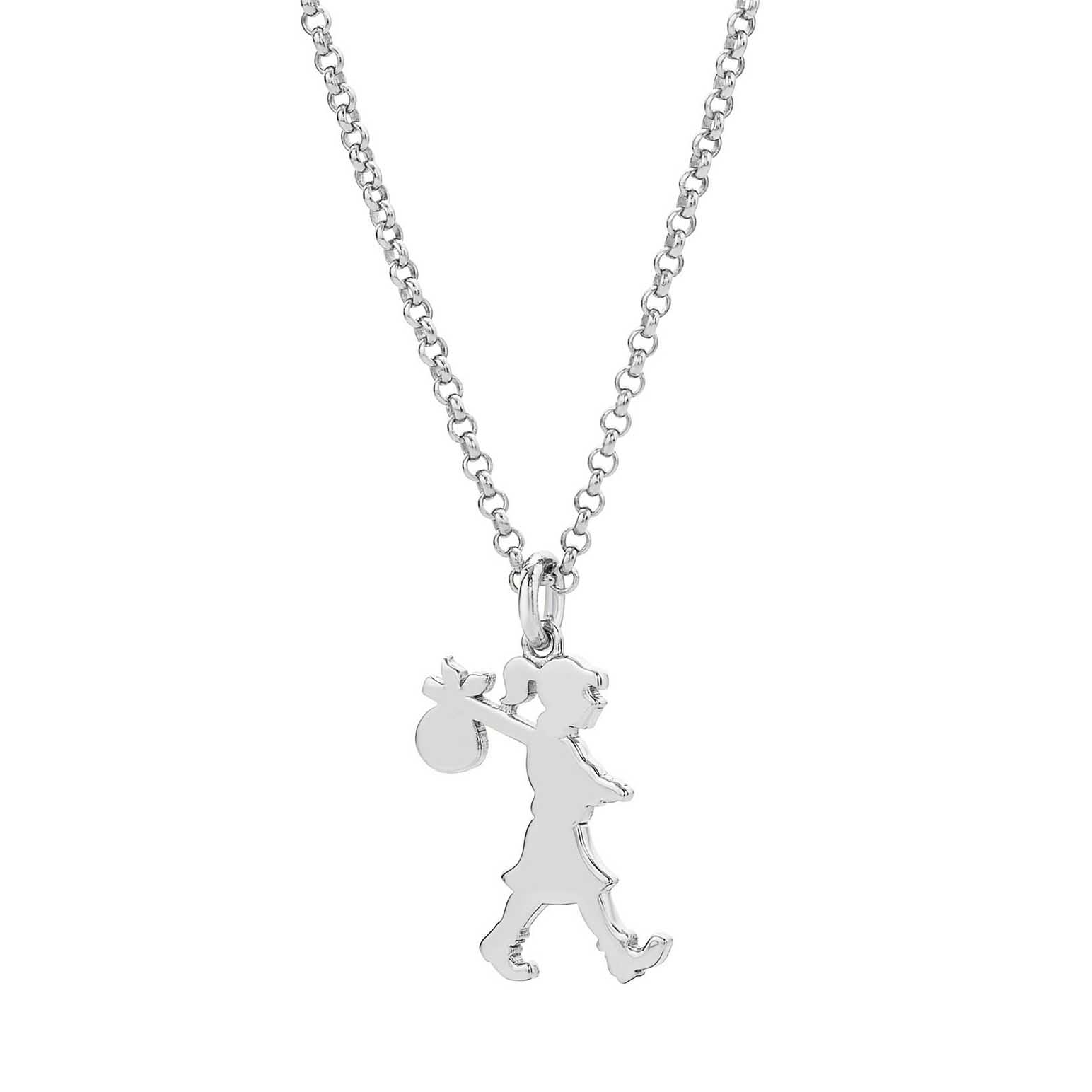 Karen Walker Small Runaway Girl Necklace