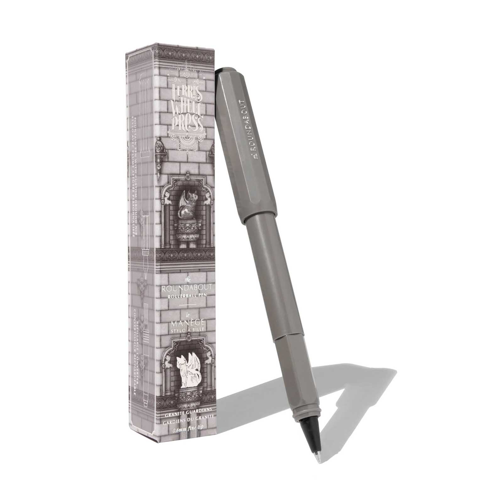 Ferris Wheel Press Fine Roundabout Rollerball Pen - Granite Guardians