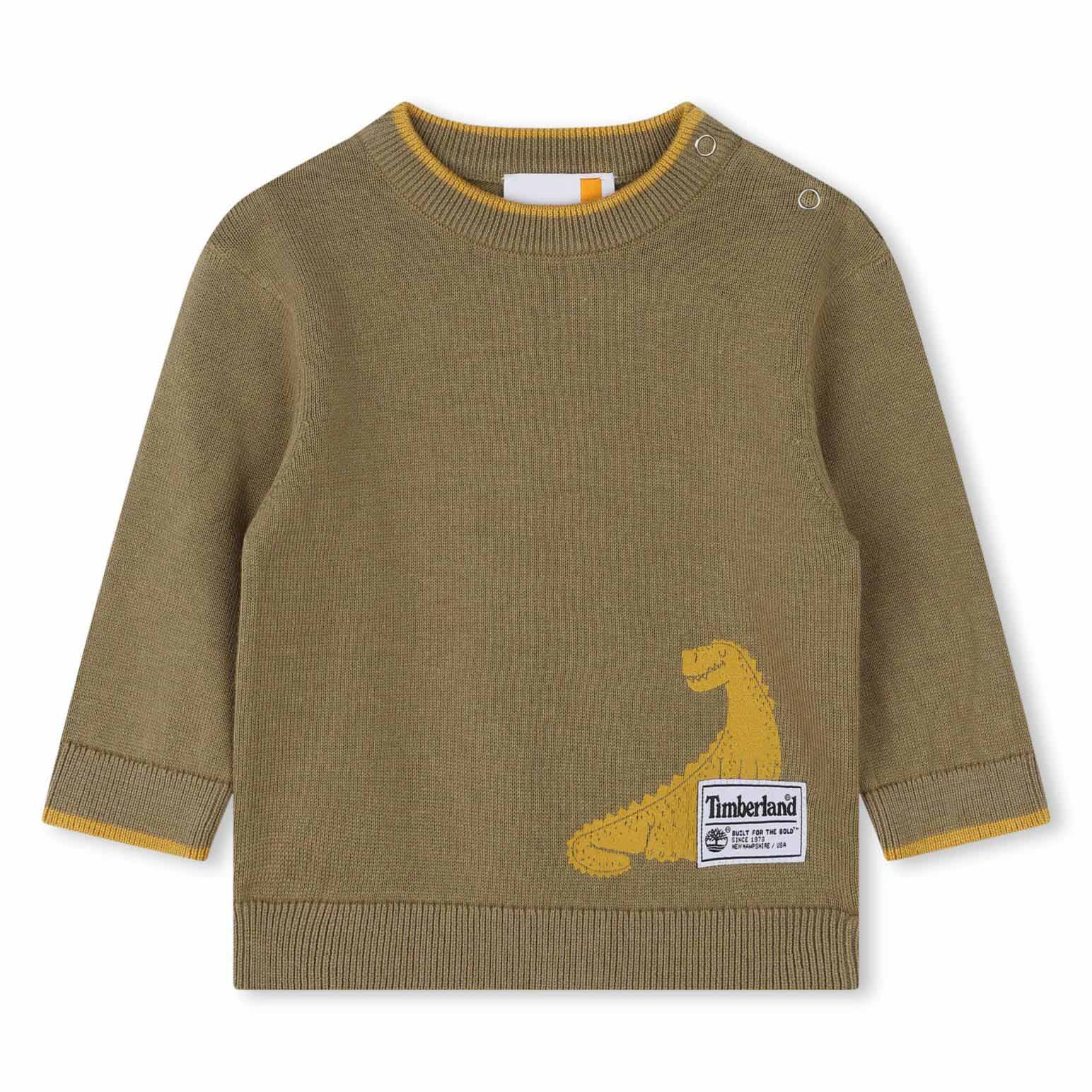 Timberland Dinosaur Knit Sweater 6M - 18M