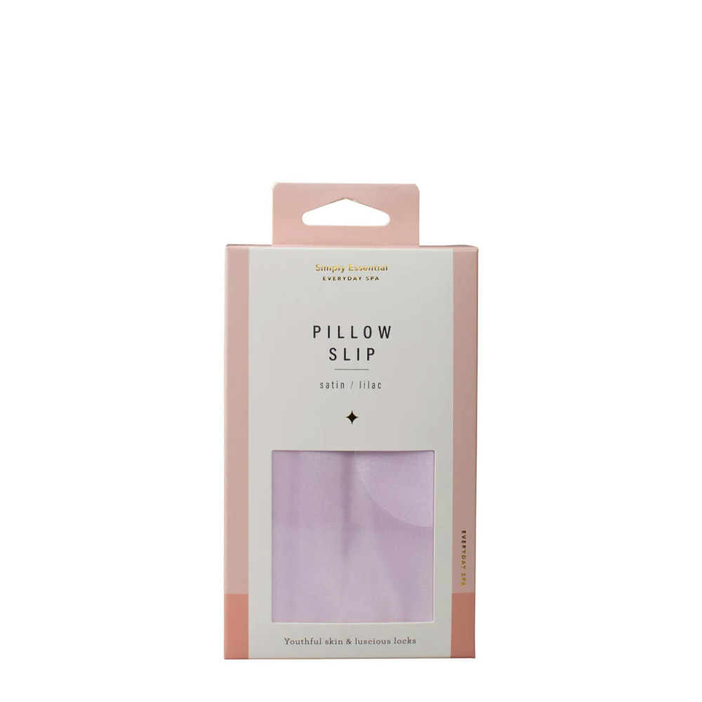 Simply Essential Satin Pillow Slip - Lilac