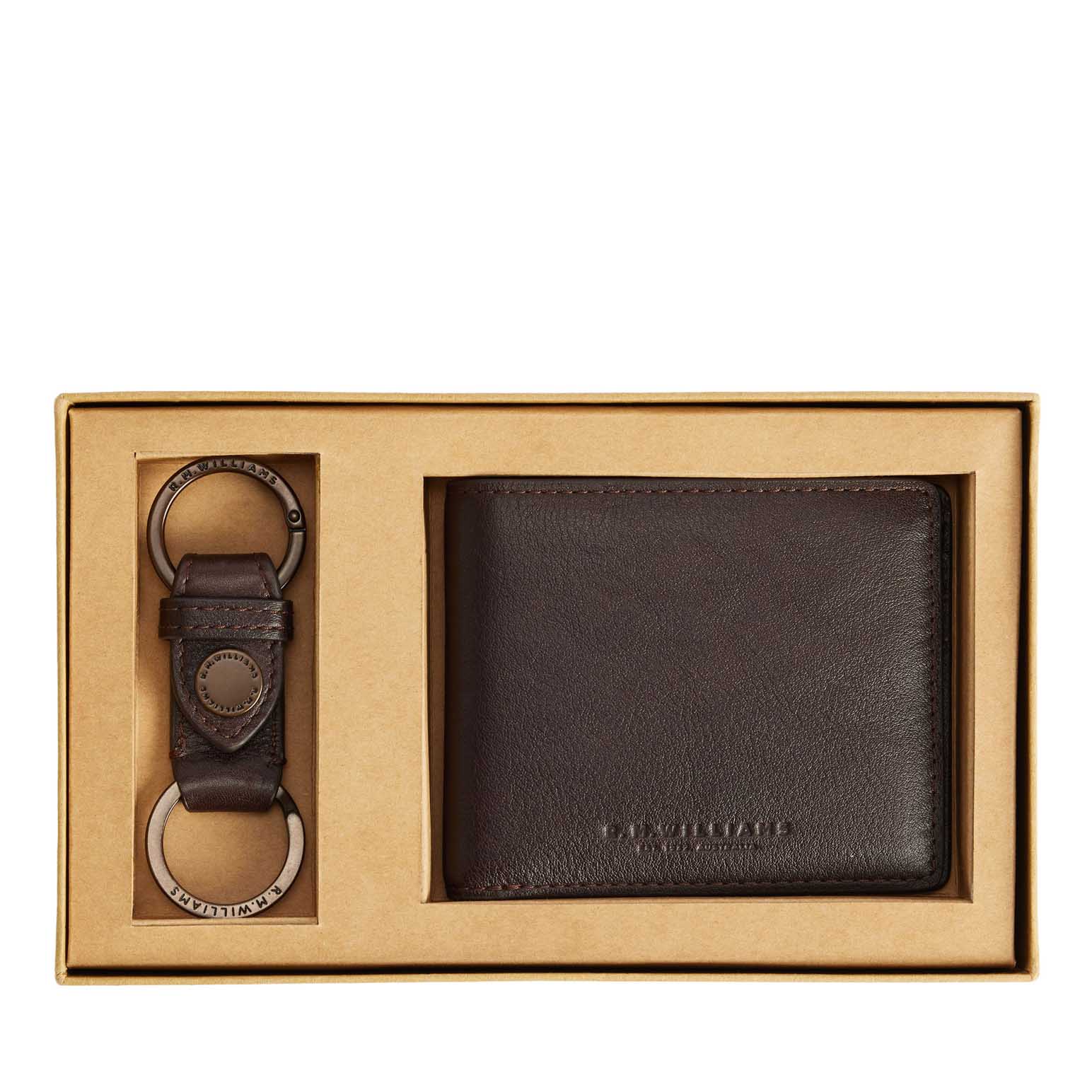 R.M. Williams Wallet And Keyring Gift Set