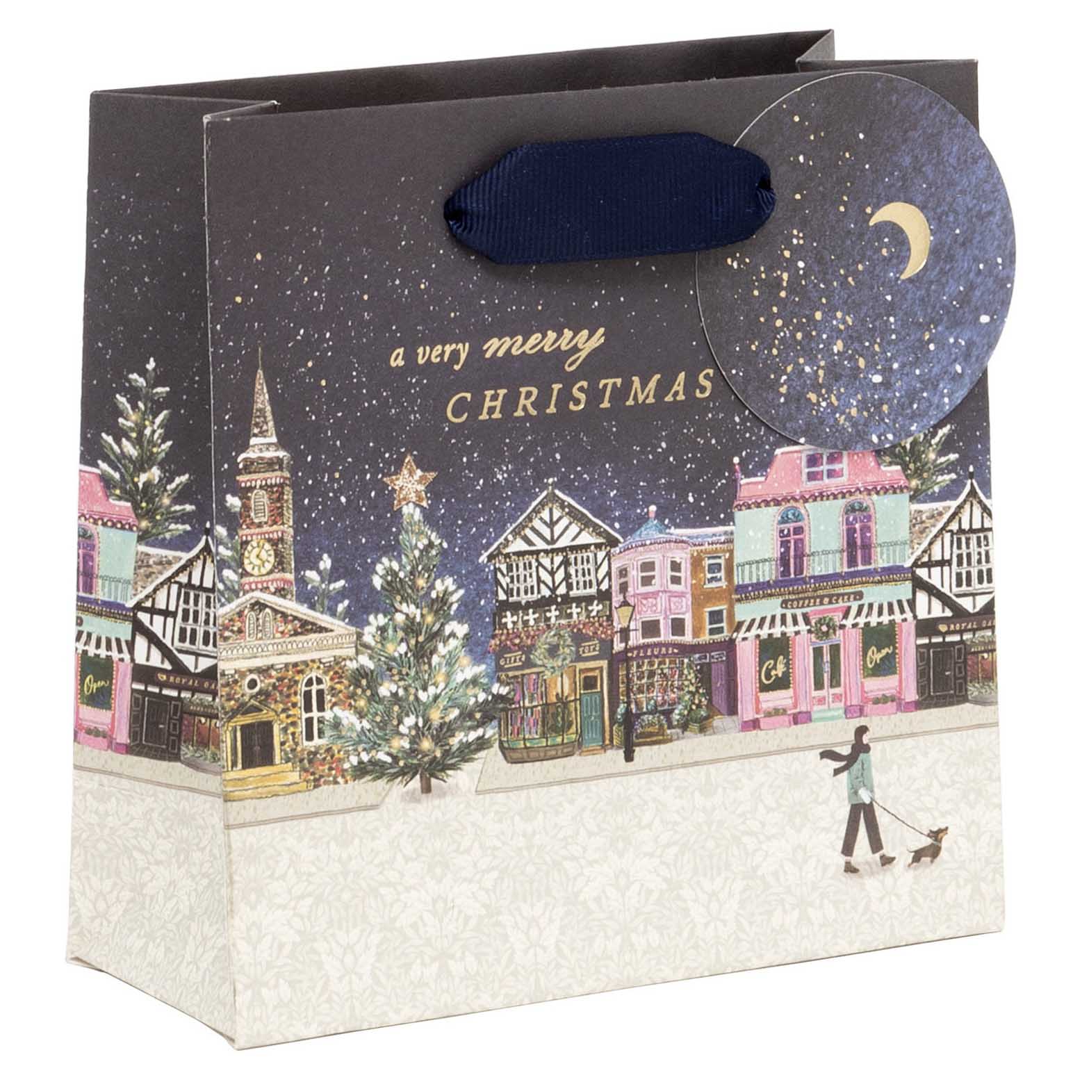 Image Gallery Nostalgia Lane Small Christmas Bag