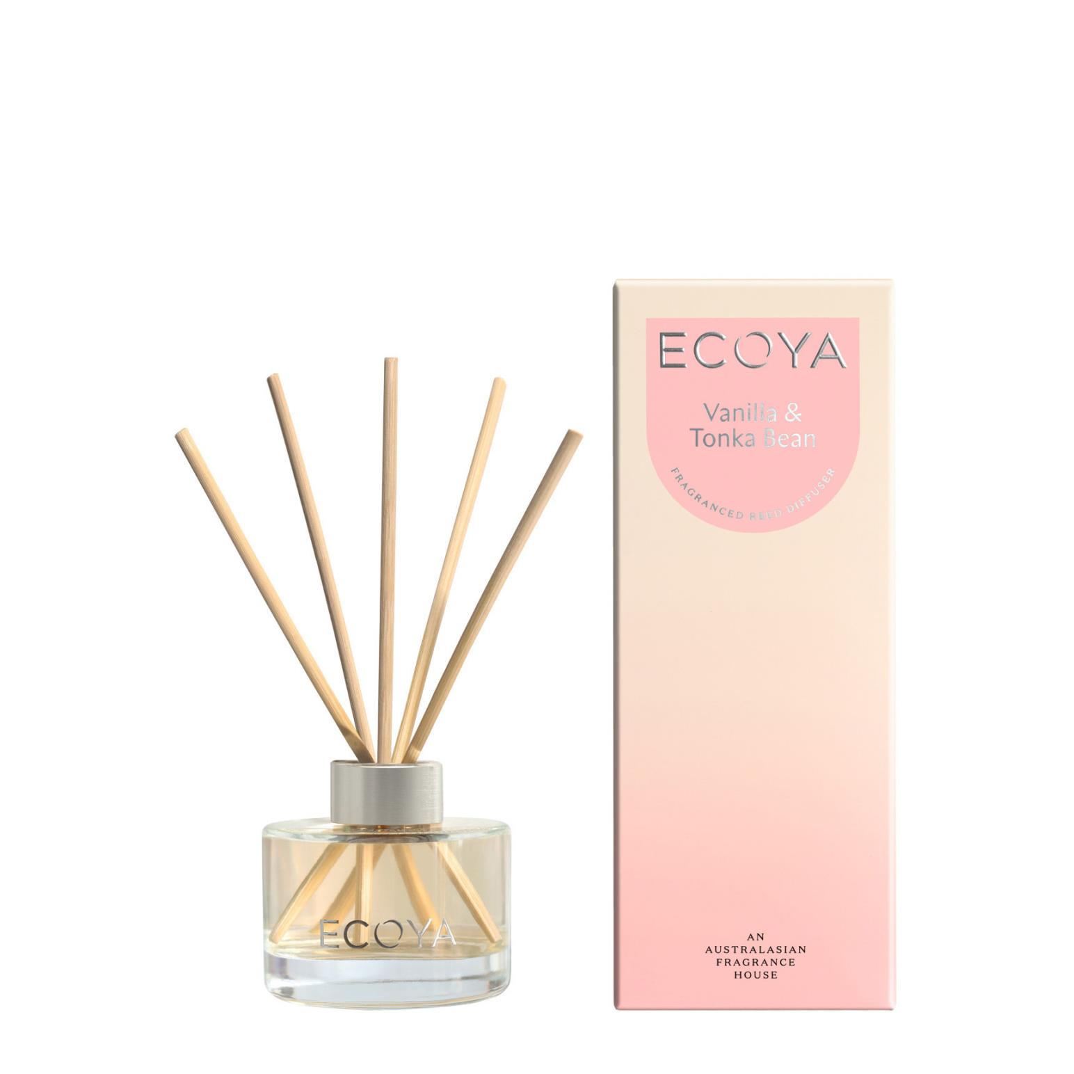 ECOYA Vanilla & Tonka Bean Mini Reed Diffuser 50ml