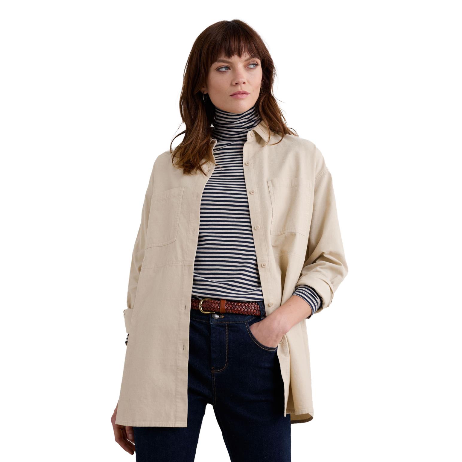 Seasalt Cornwall Coppice Shirt Aran