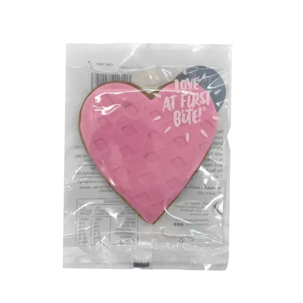 Molly Woppy Pink Heart Iced Gingerbread 48g