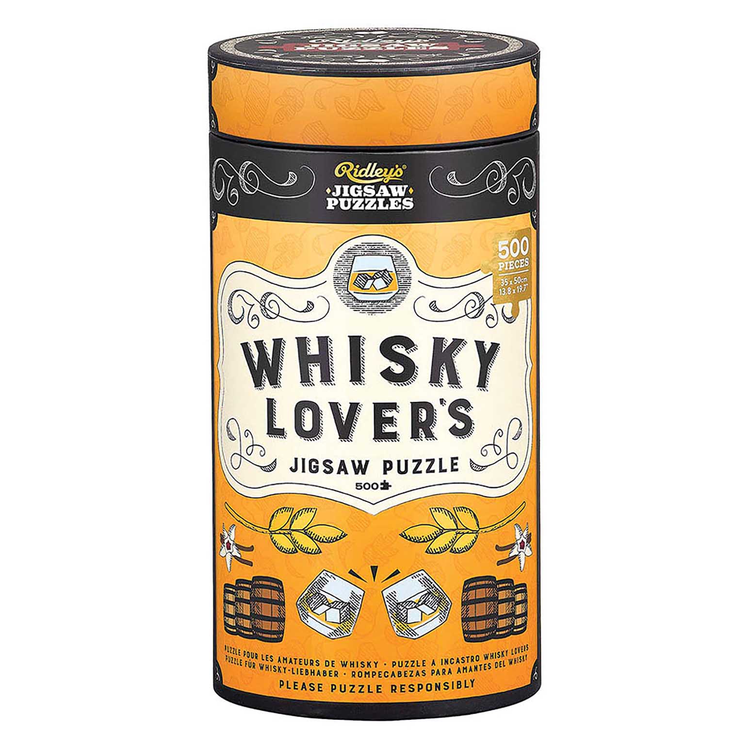 Ridley's Whisky Lover's 500 Piece Puzzle