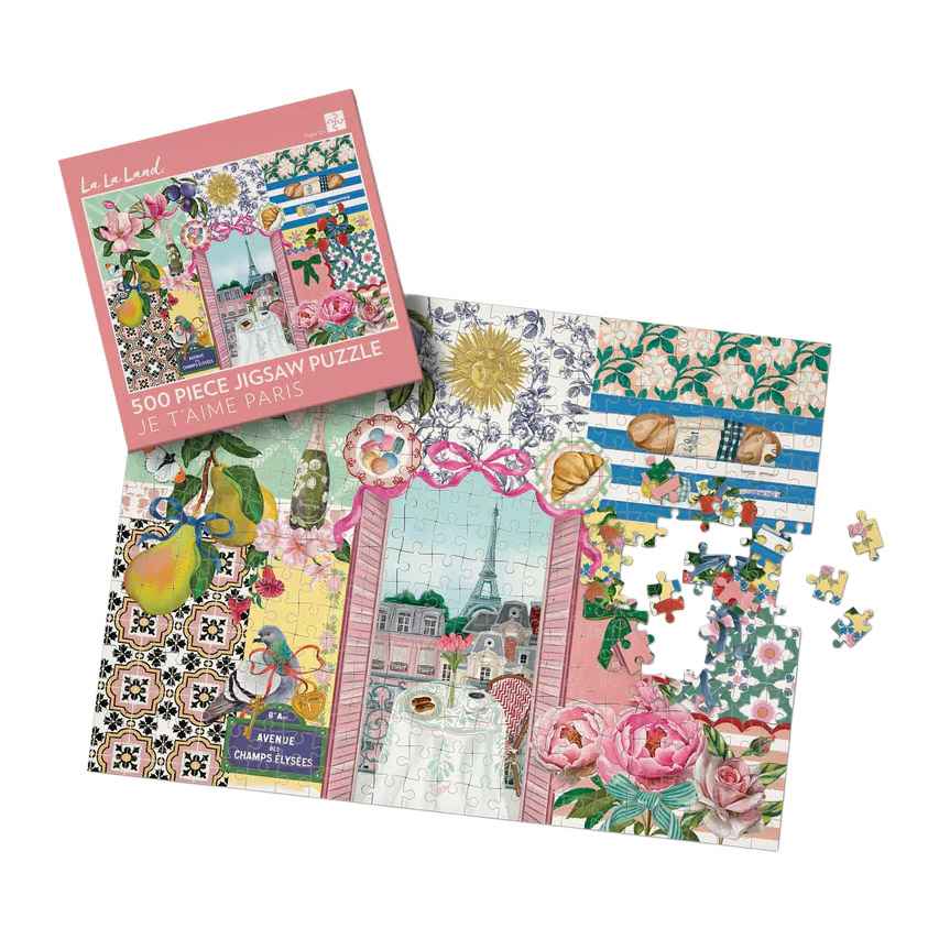 La La Land Je T'aime Paris 500 Piece Puzzle