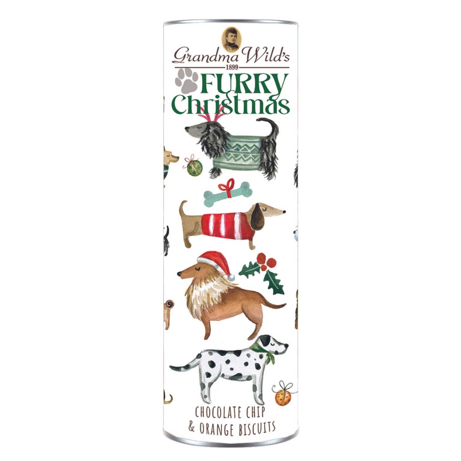 Grandma Wild's Furry Christmas Giant Tube 200g