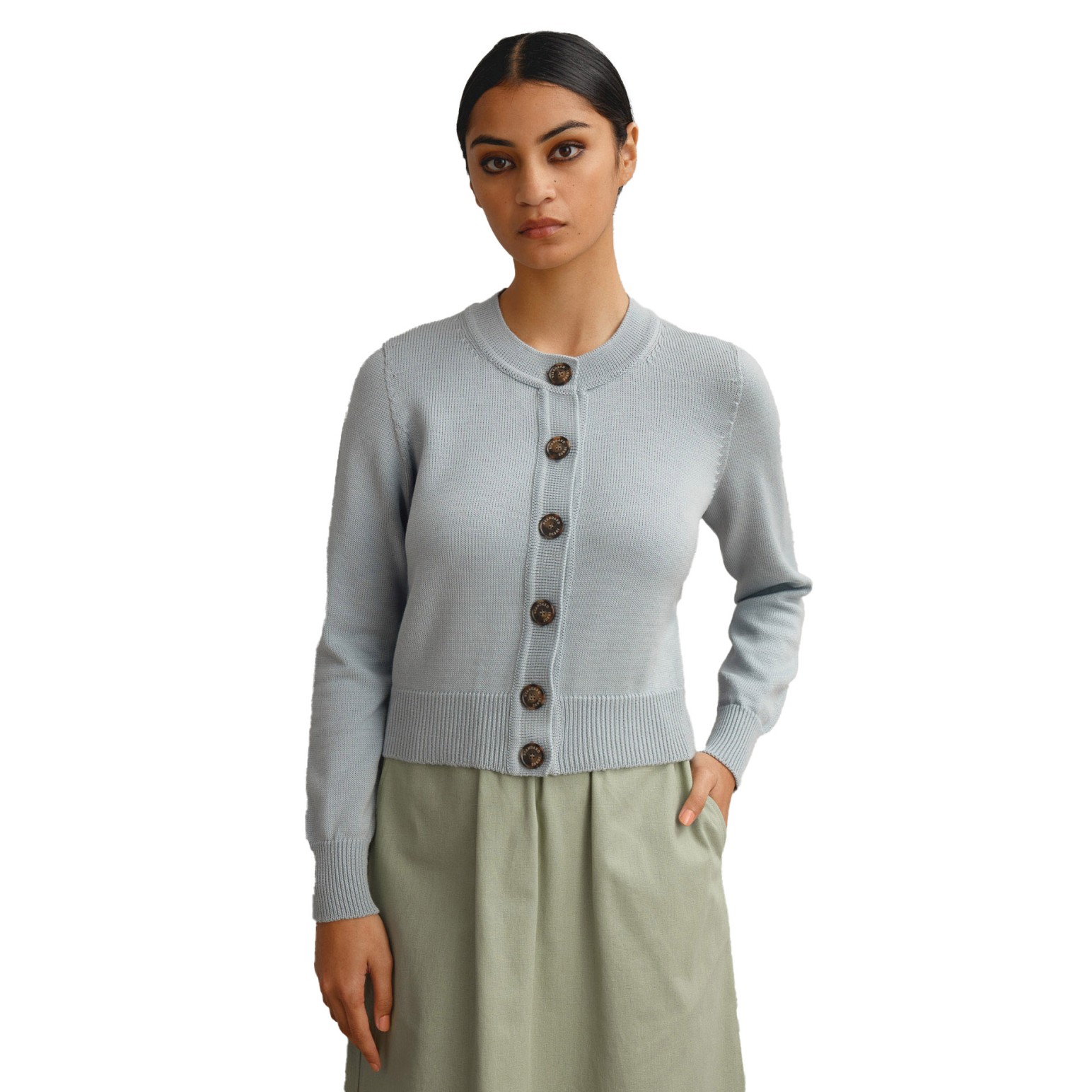Standard Issue Merino Crew Neck Cardigan