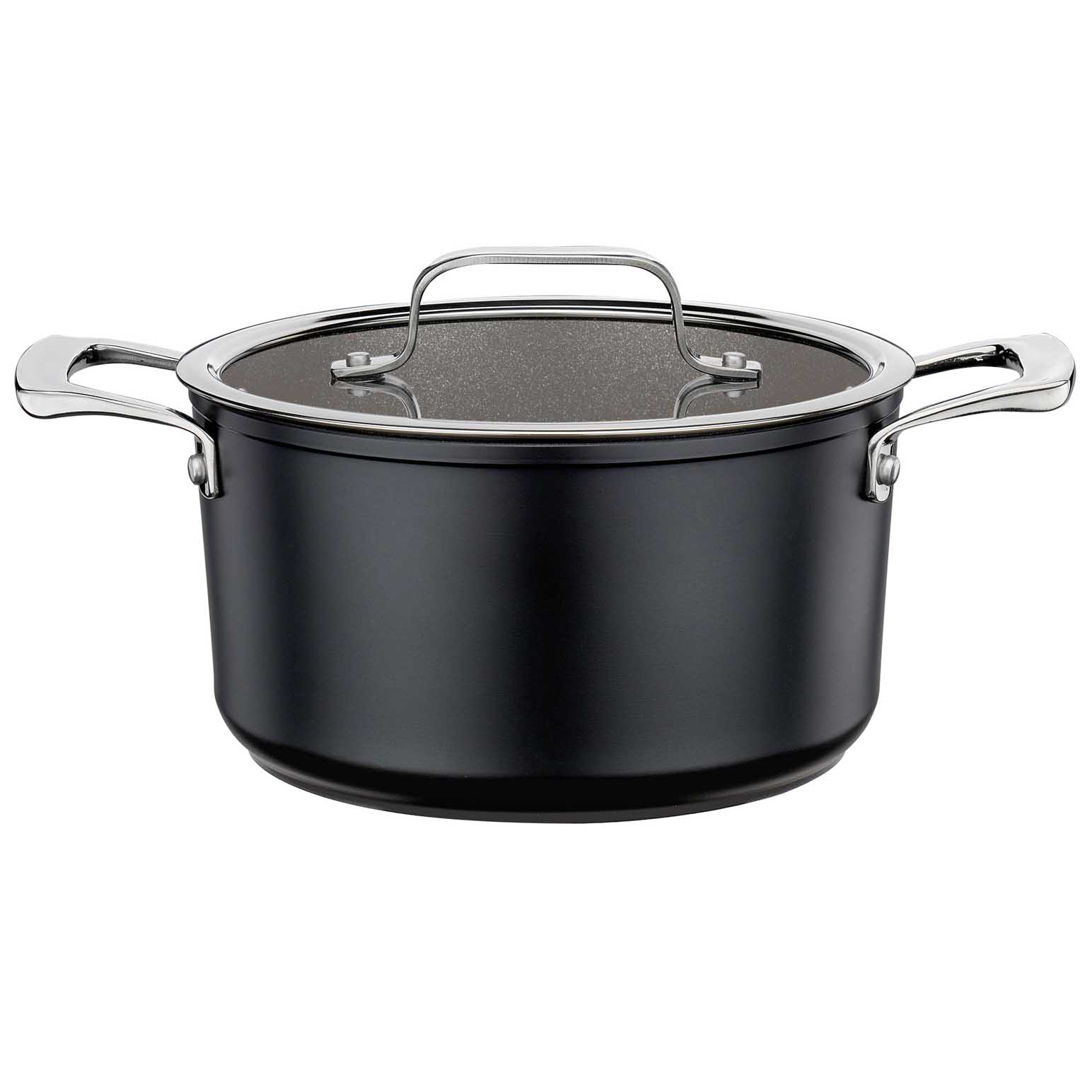 Meridian Low Casserole 20cm With Glass Lid