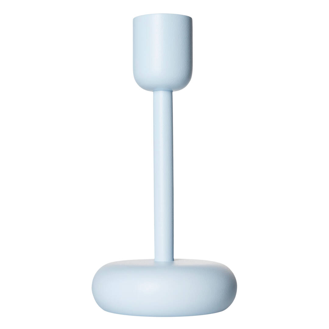 iittala Nappula Candle Holder 18cm Aqua