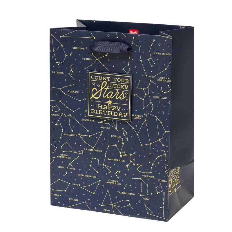 Legami Stars Medium Gift Bag