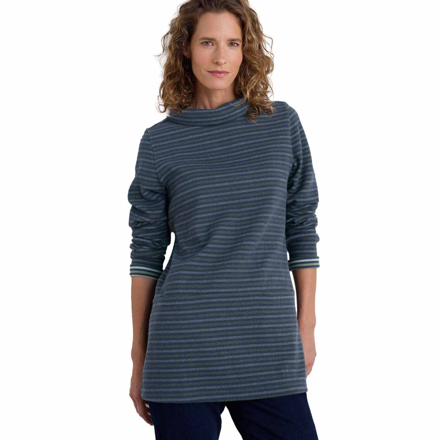 Seasalt Cornwall Mawgan Porth Tunic Bramble Bank Maritime Grassland