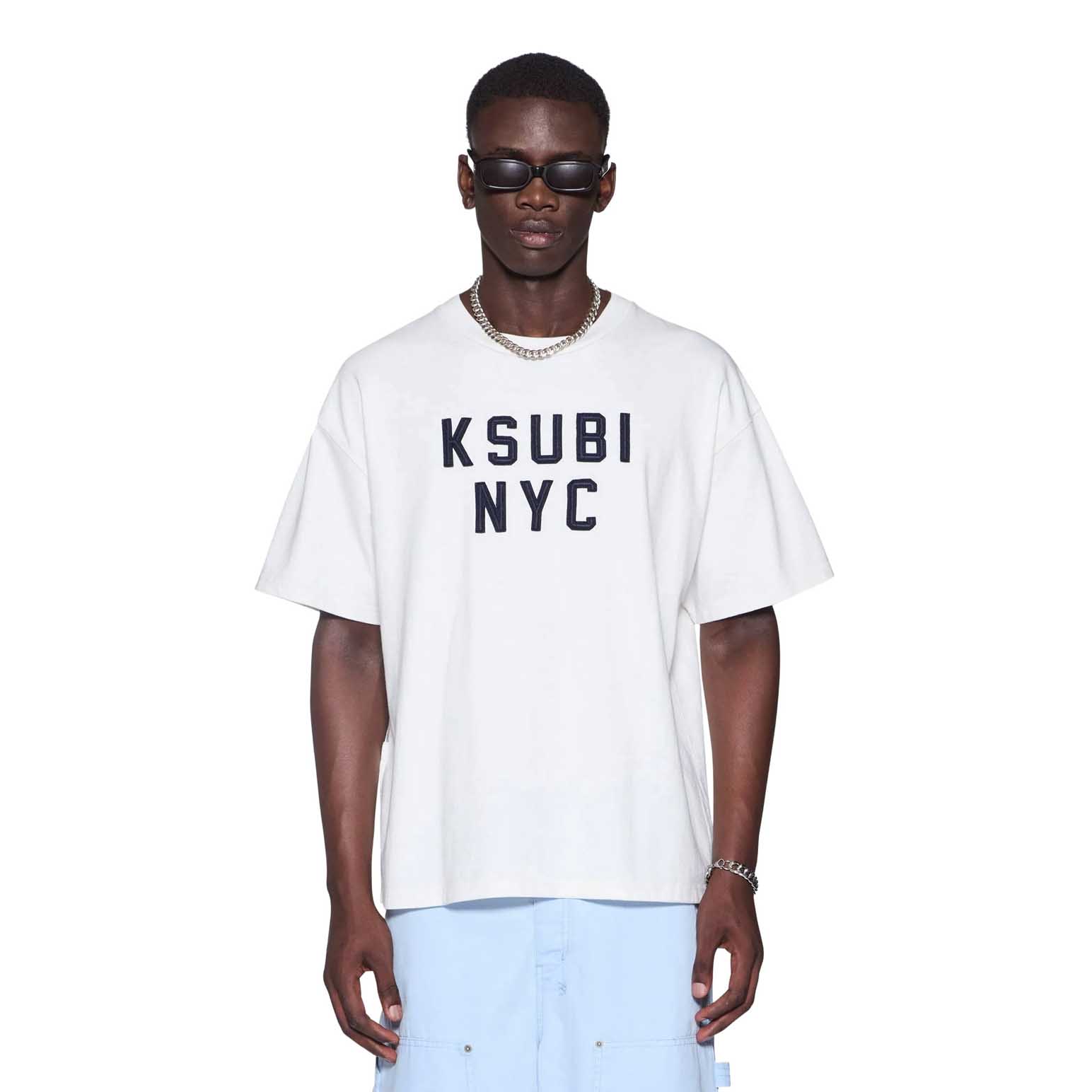 Ksubi Nyc Ekcess Ss Tee Tru White