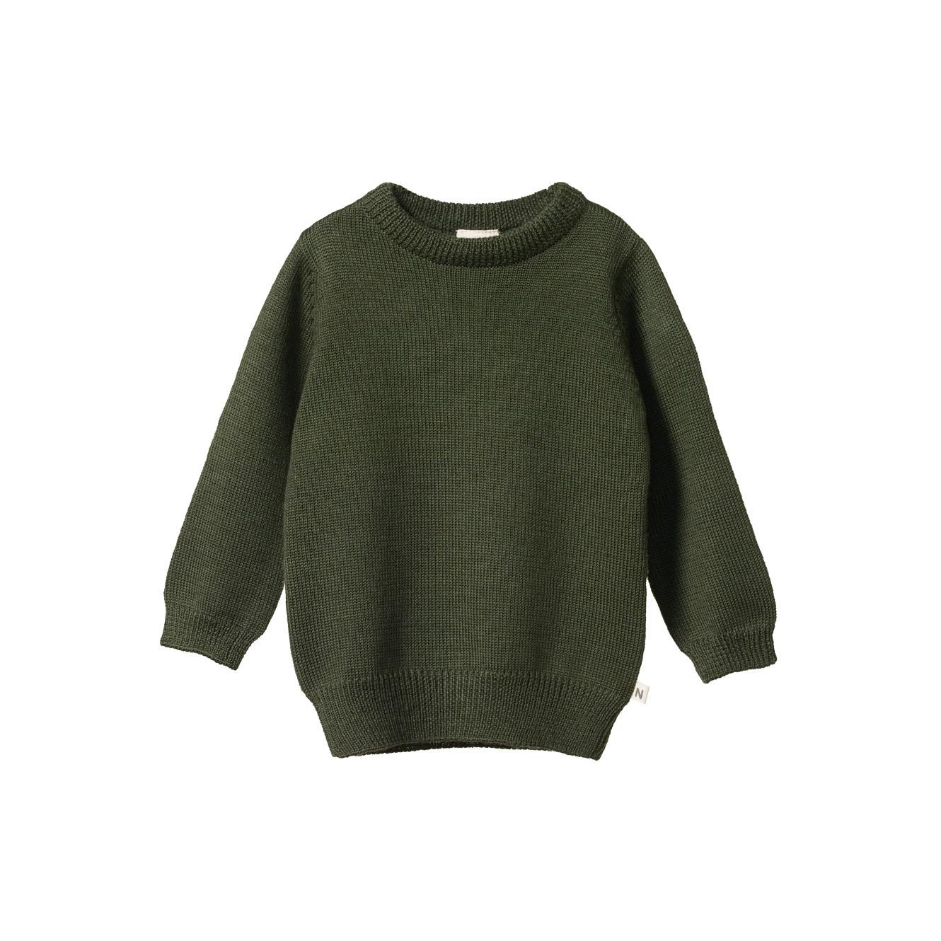 Nature Baby Merino Knit Pullover 0-2Y