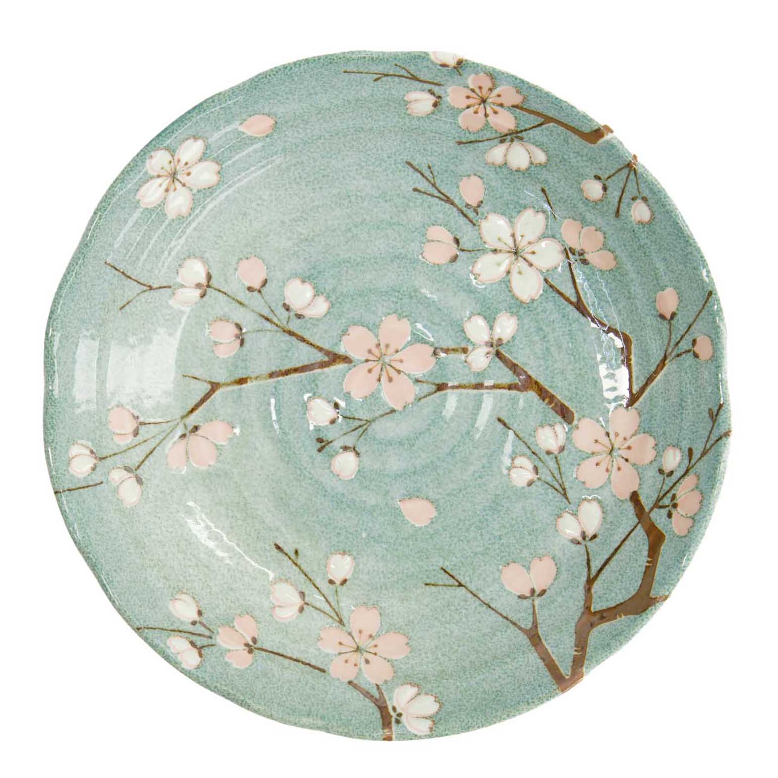 Tokyo Design Studio Fujisakura Plate 22x4cm Green