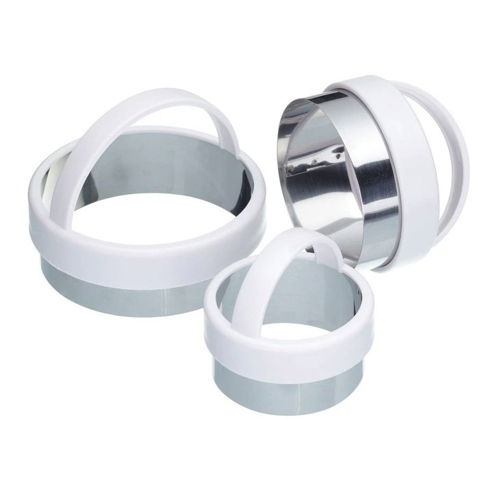 Mastercraft Set Of 3 Plain Pastry Cutters