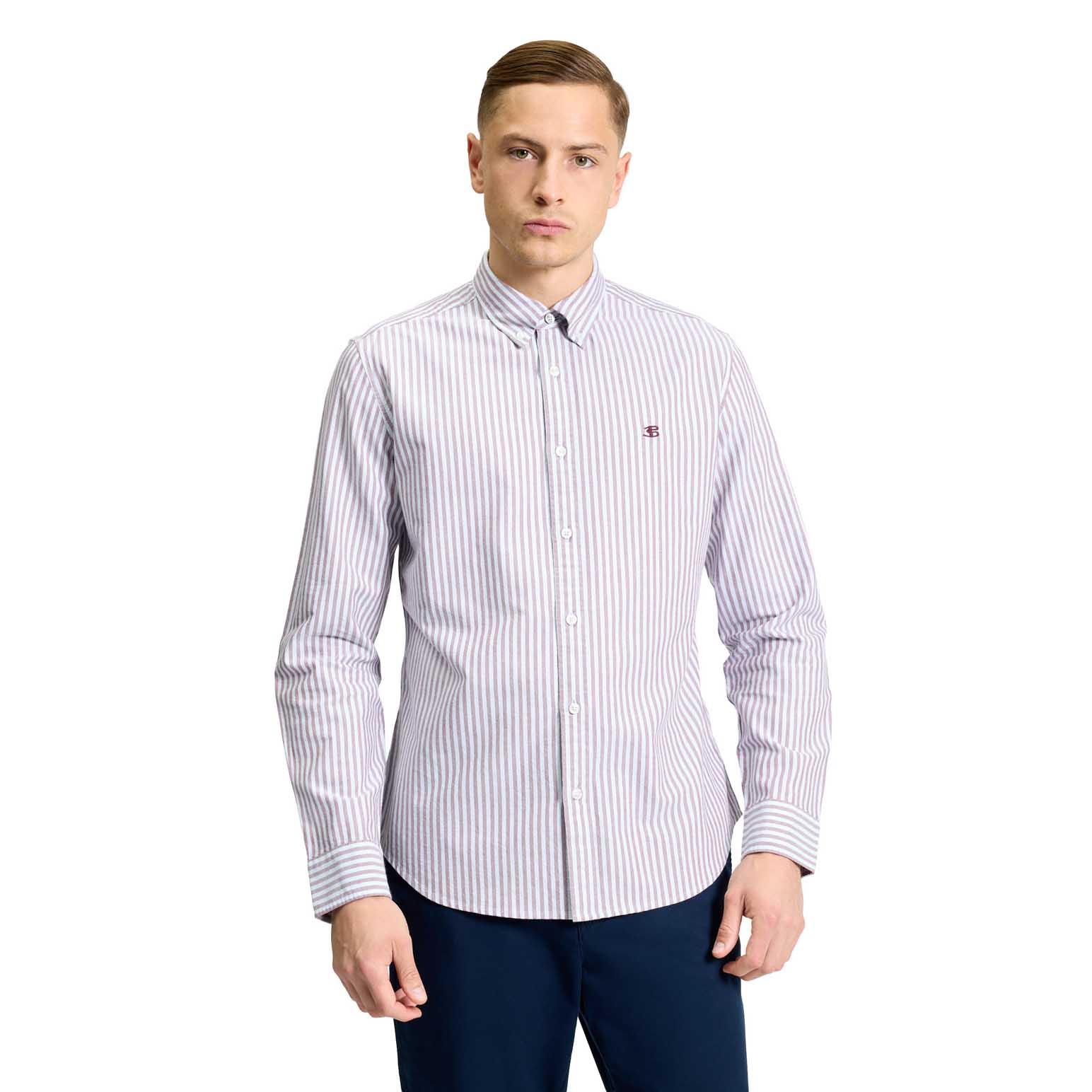 Ben Sherman Long Sleeve Oxford Check Shirt