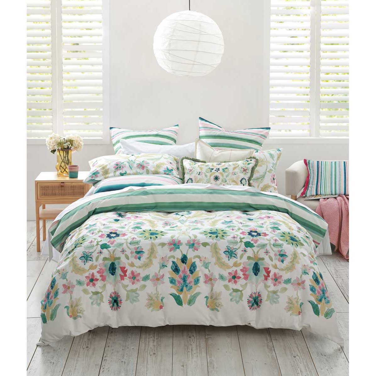 MM Linen Freya Reversable Duvet Set
